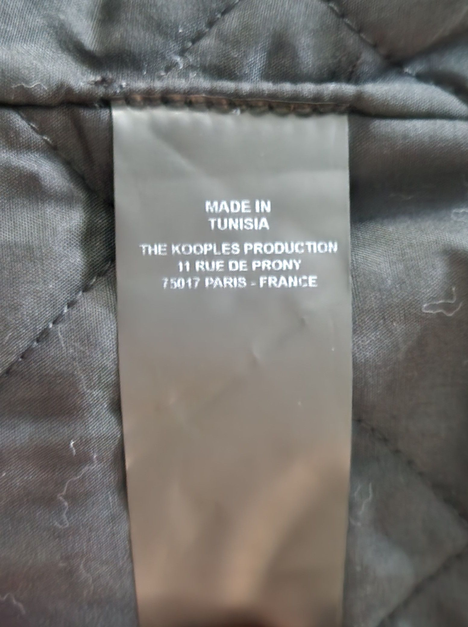 The Kooples Padded Canvas Work Jacket Size US L / EU 52-54 / 3 - 9 Thumbnail