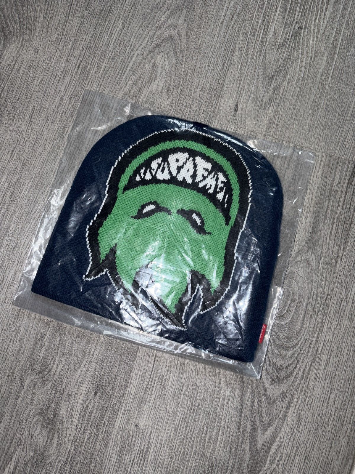 Supreme Supreme Spitfire Beanie Navy | Grailed