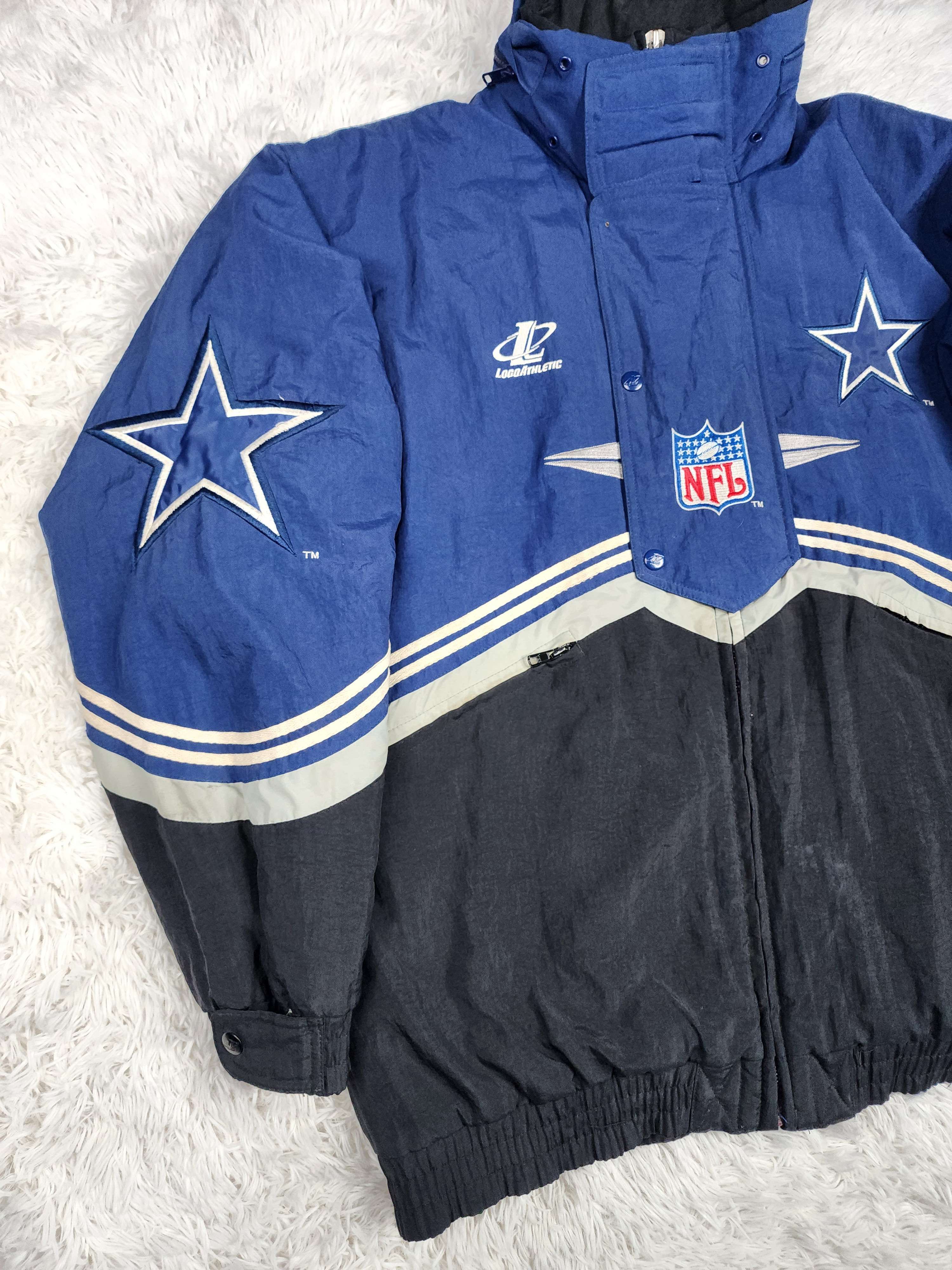 Logo Athletic Vintage Dallas Cowboys Logo Athletic windbreaker jacket Size US M / EU 48-50 / 2 - 3 Thumbnail
