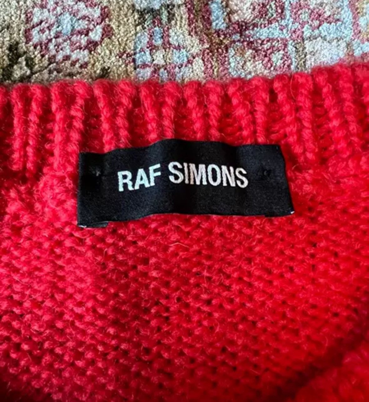 Raf Simons Raf Simons Intarsia Sweater FW15 Size US L / EU 52-54 / 3 - 3 Thumbnail