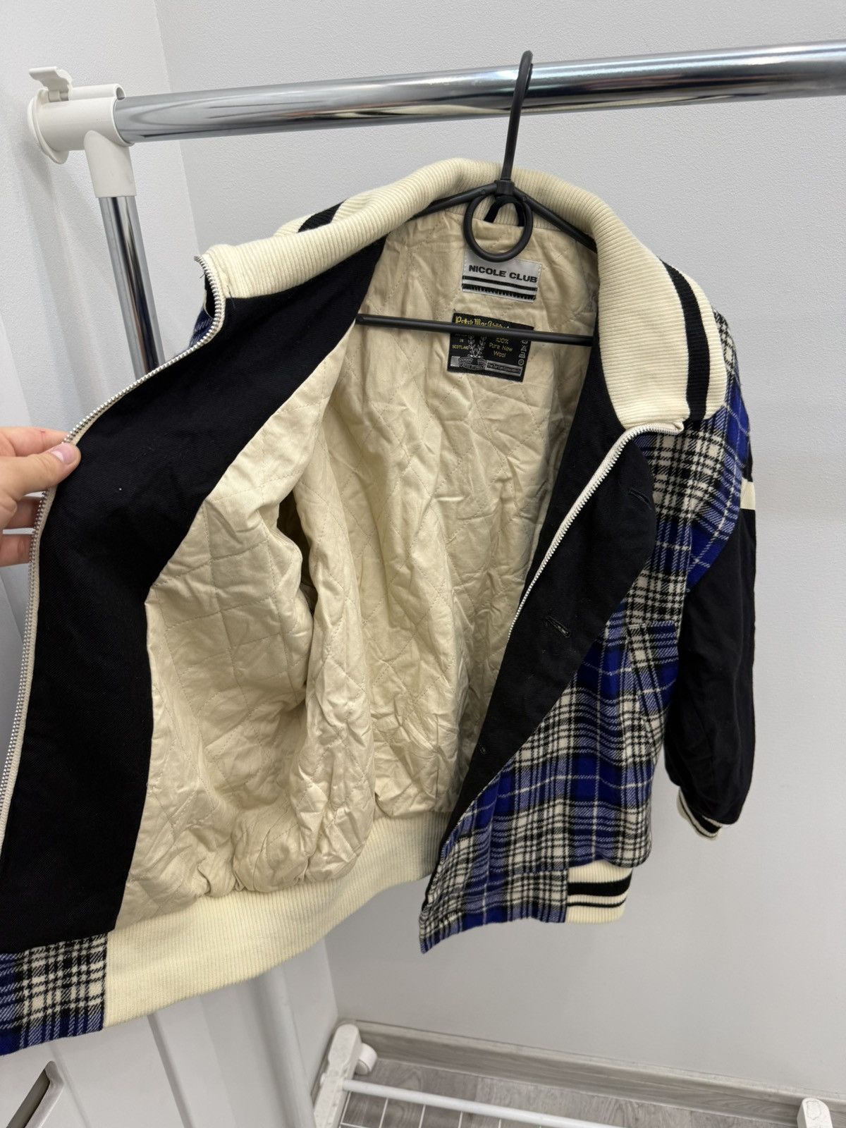 Nicole Club Nicole Club Wool Made in Japan Hystoric Varsity Jacket Size US M / EU 48-50 / 2 - 7 Thumbnail