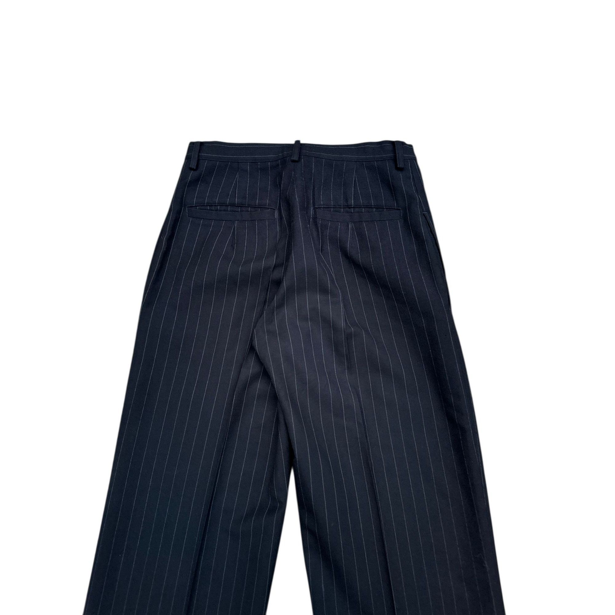 Yohji Yamamoto Dark Navy Wool Wide Pants Size 30" / US 8 / IT 44 - 4 Thumbnail
