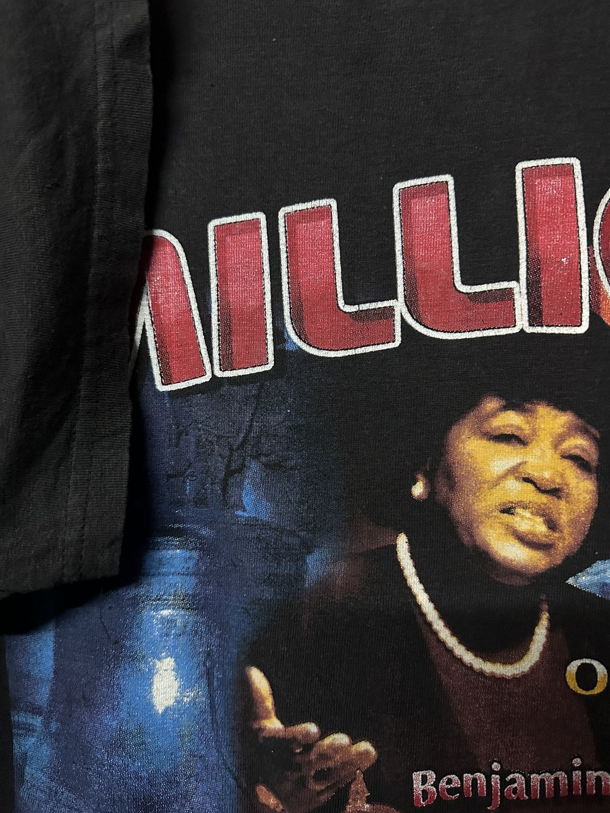 Rap Tees Vintage 90s Million Woman March Sister Faded Rap Tee Size US XXL / EU 58 / 5 - 9 Thumbnail