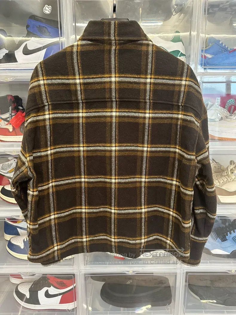 Chrome Hearts CHROME HEARTS Size S Black and red plaid Workdog shirt jack Size S / US 4 / IT 40 - 3 Thumbnail