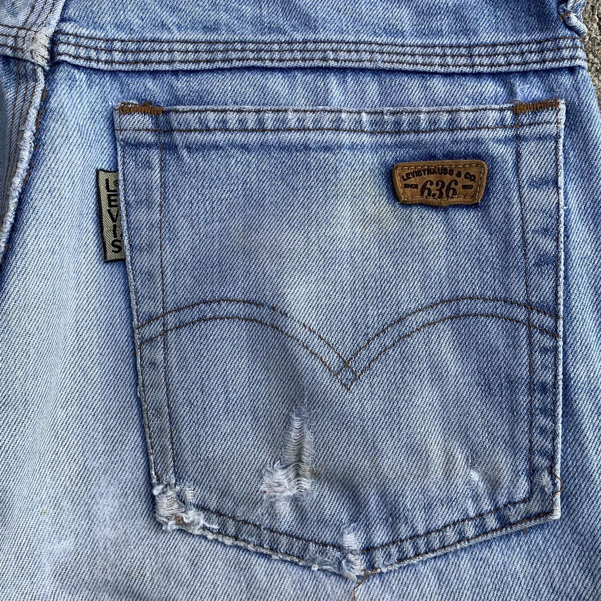 Levi's Vintage Clothing Vintage 90s Levis Big E Silvertab Distressed Denim Jeans W28 Size US 28 / EU 44 - 13 Thumbnail