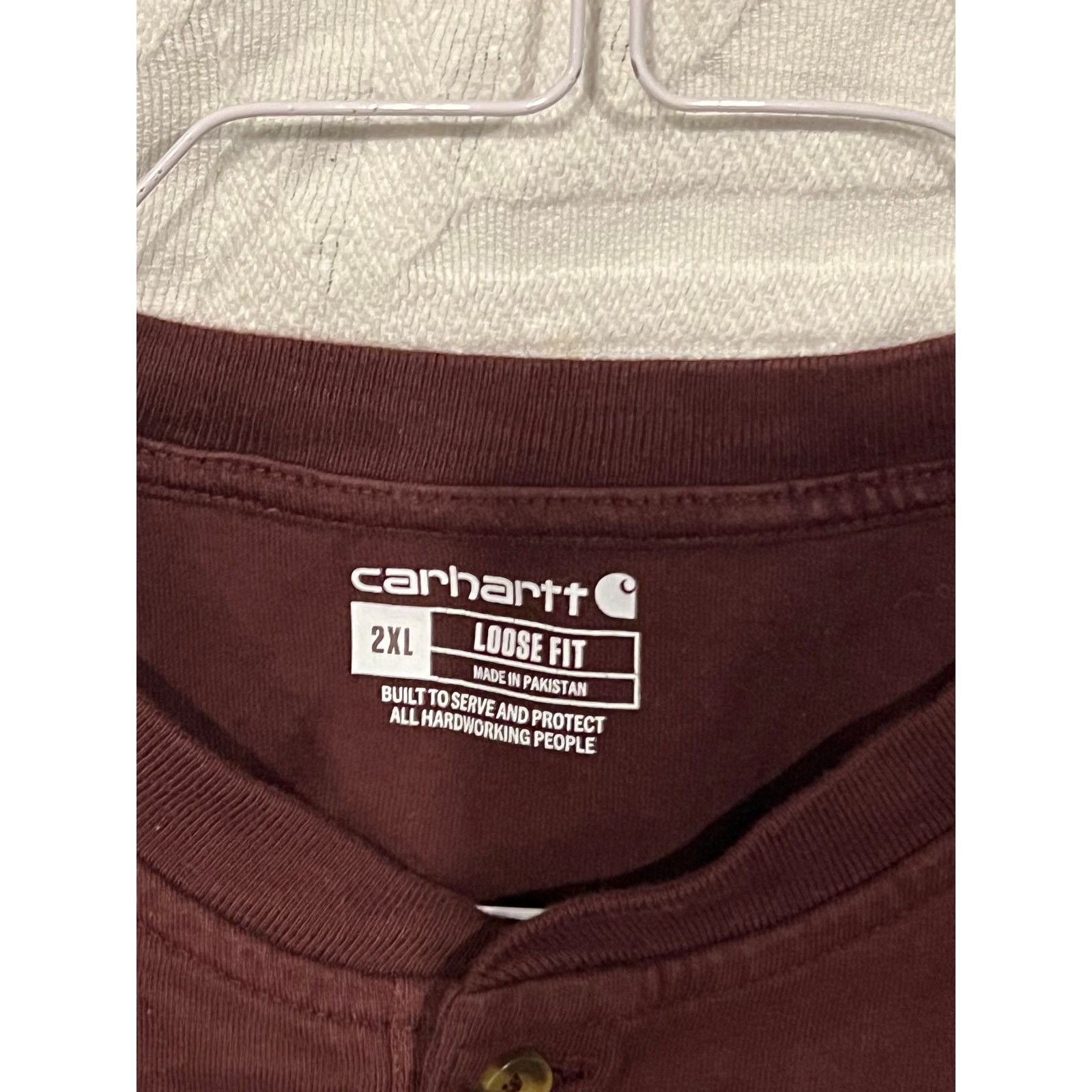 Carhartt Carhartt Loose Fit Short Sleeve Pocket Shirt Mens 2XL Size US M / EU 48-50 / 2 - 3 Thumbnail