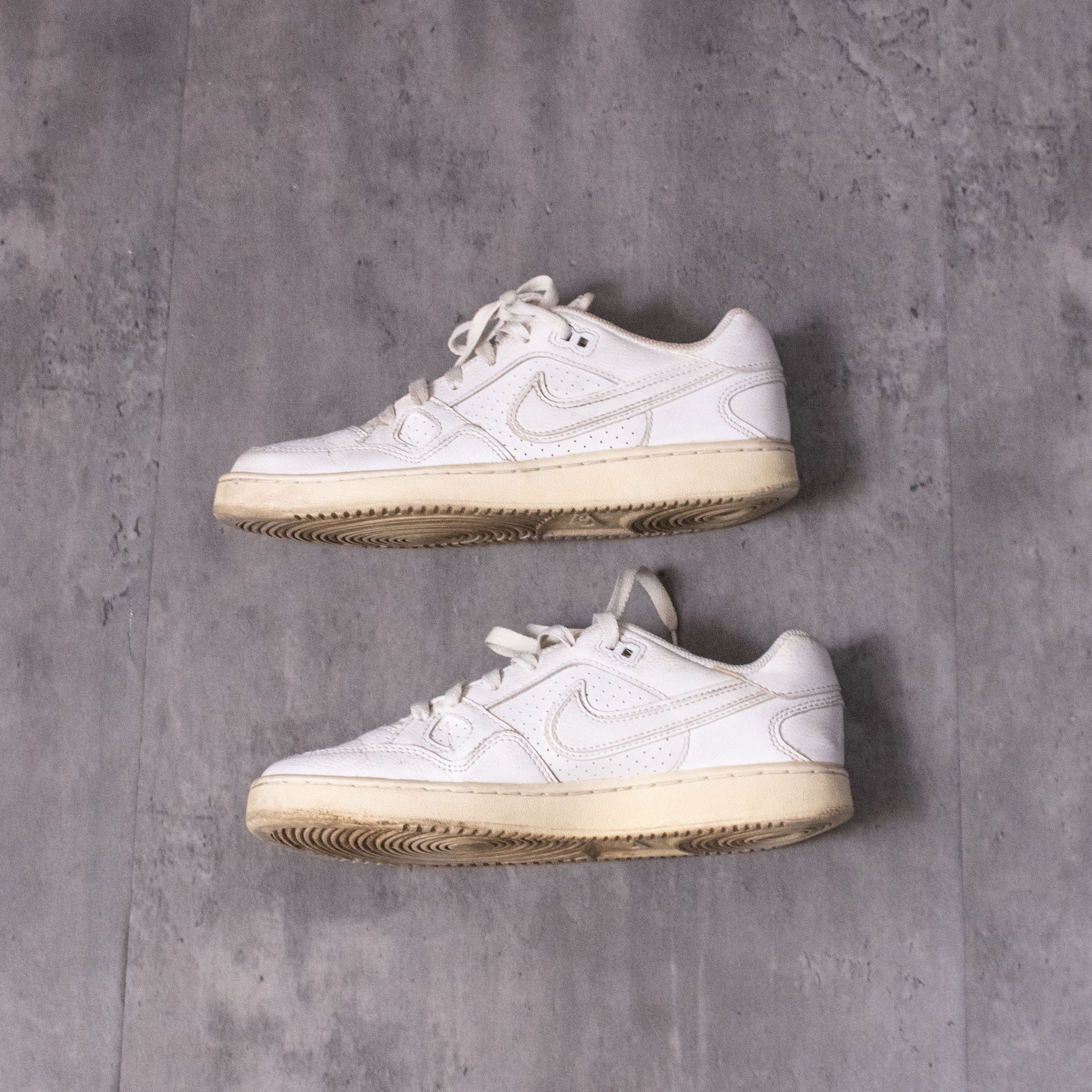 Nike × Vintage Nike Court Forces White Low Top Sneakers Size US 6.5 / EU 39-40 - 8 Thumbnail