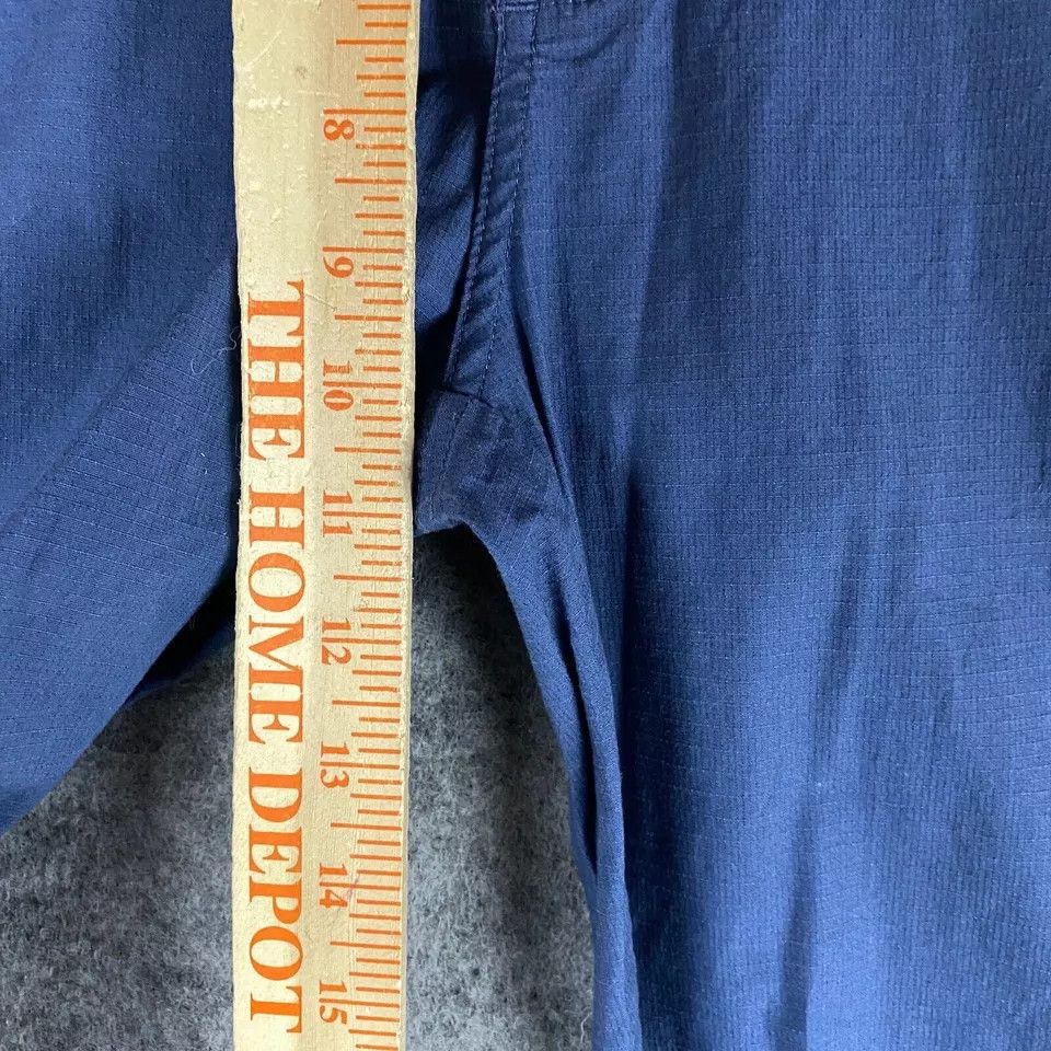 Eddie Bauer Eddie Bauer Cargo Pants Medium Capri Women's Blue Cotton M Size 32" / US 10 / IT 46 - 5 Thumbnail