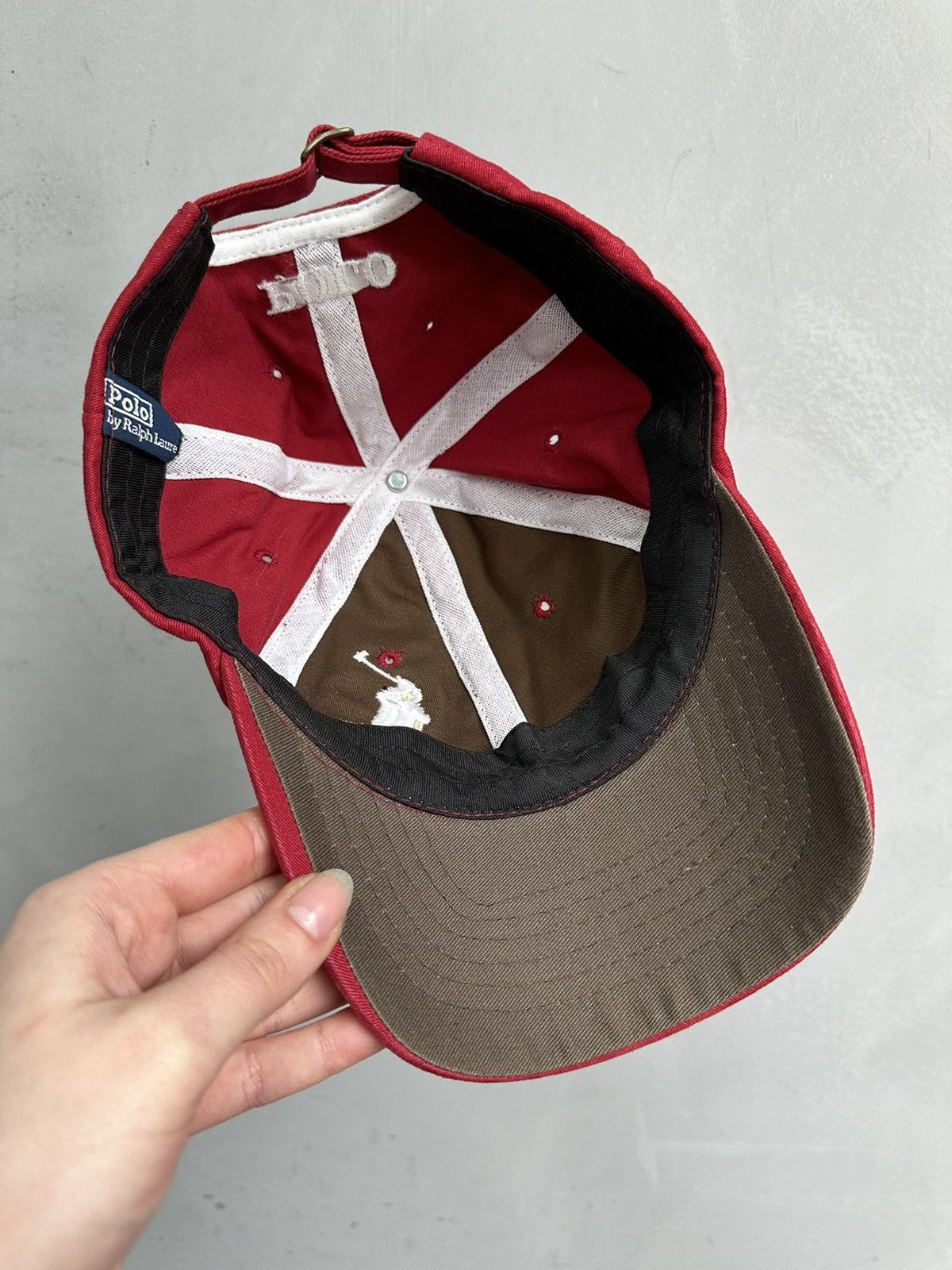 Polo Ralph Lauren Vintage Cap Polo Ralph Lauren Beanie Hats Y2k Red Y2k Diesel Size ONE SIZE - 7 Thumbnail