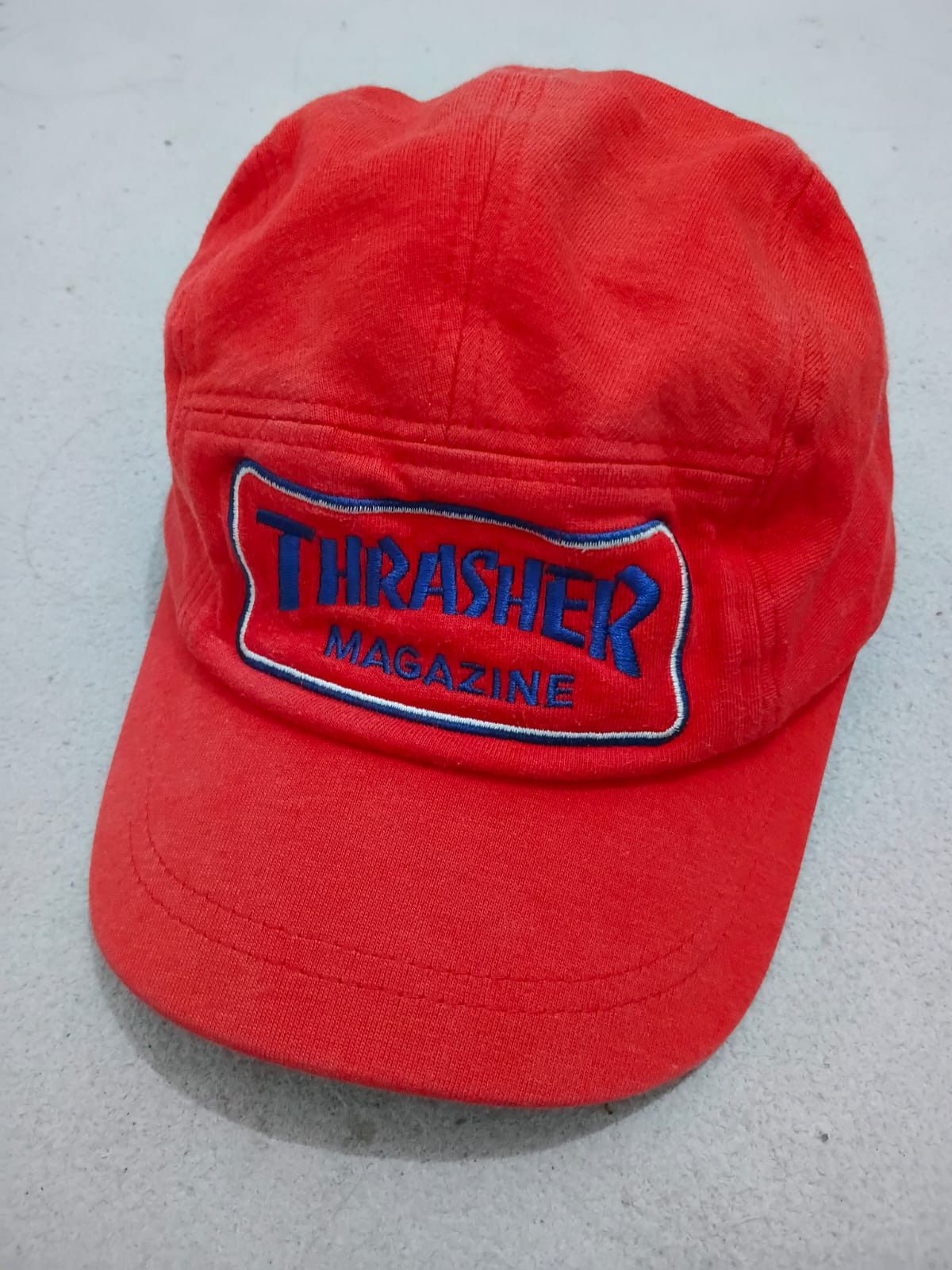 Vintage Sick 🔥 Rare Vtg 90s Thrasher Magazine 5 panel cap Size ONE SIZE - 7 Thumbnail