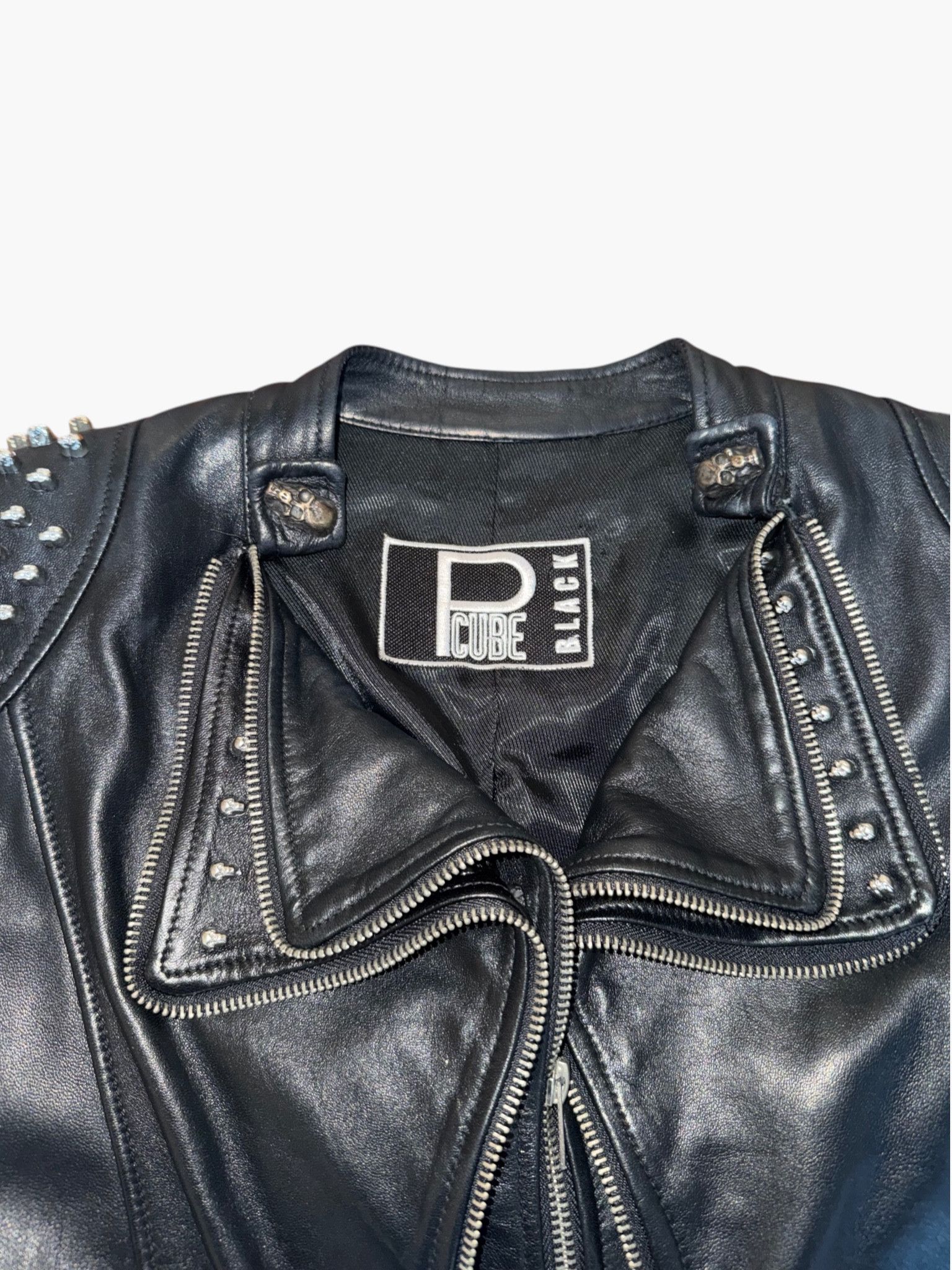 Other 🎸 Rockstar Italy - One-of-a-kind Custom Leather Jacket Size S / US 4 / IT 40 - 9 Thumbnail