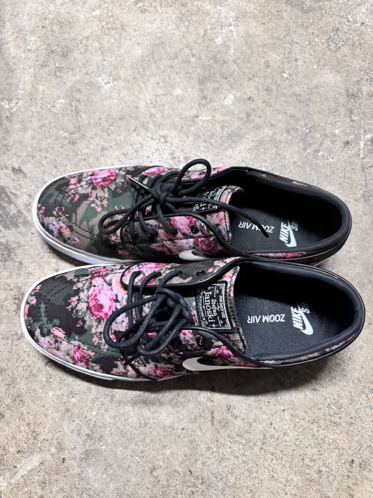 Nike × Nike SB Nike SB Stefan Janoski Zoom Digi Floral Pink 2013 Size US 10.5 / EU 43-44 - 10 Thumbnail