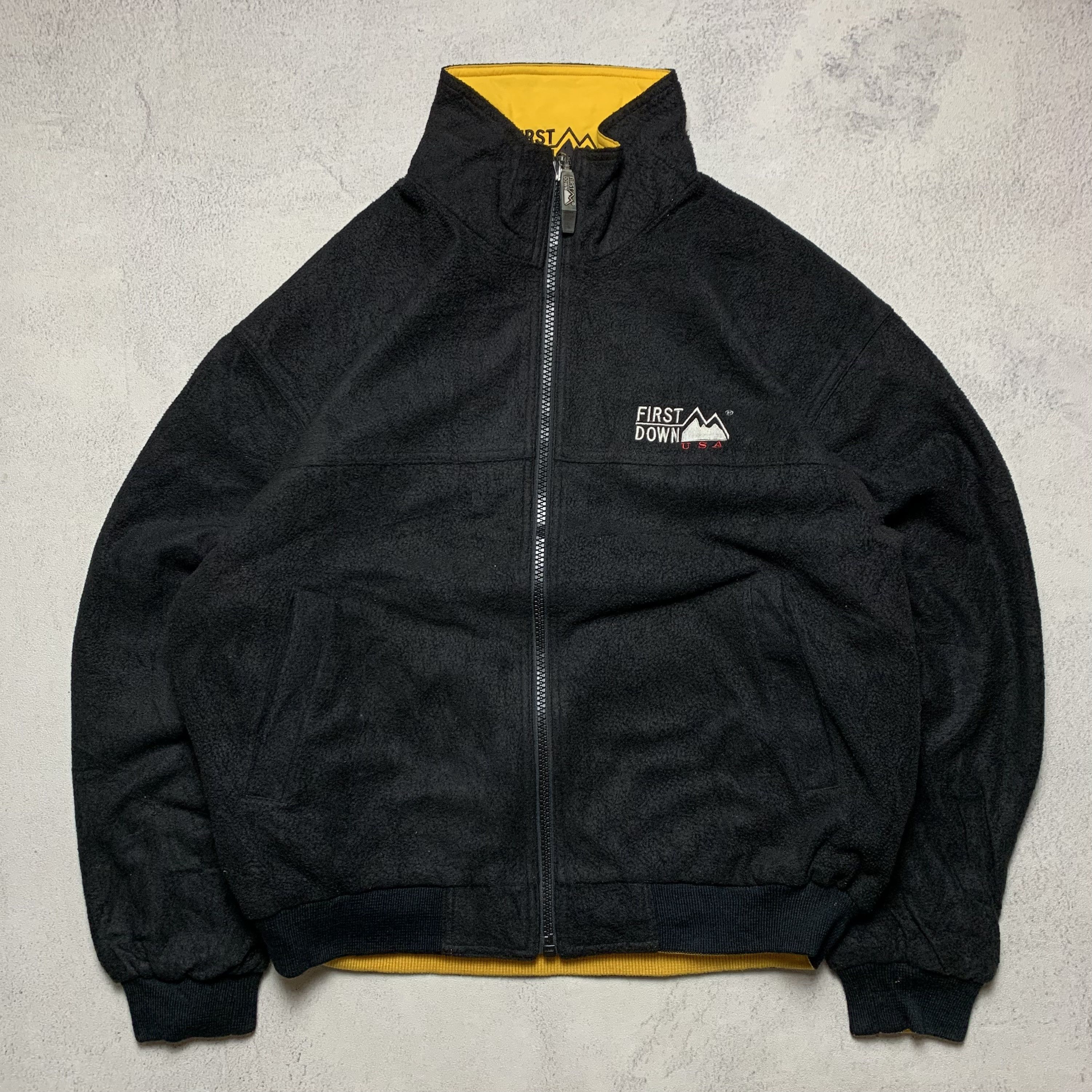 Vintage Vintage First Down USA Reversible Fleece Jacket Size US L / EU 52-54 / 3 - 3 Thumbnail