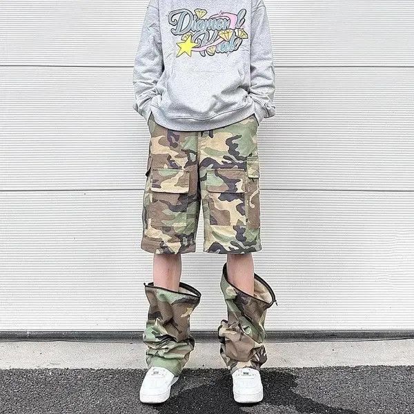 Vintage VIBE Multi-pockets Camouflage Cargo Pants Size US 34 / EU 50 - 7 Thumbnail