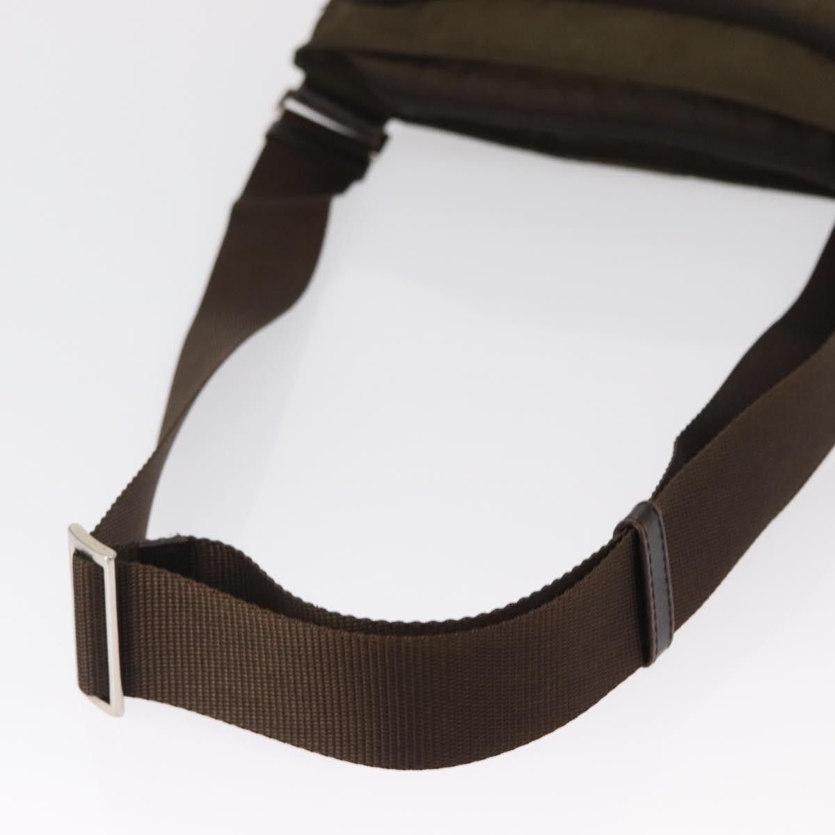 Prada PRADA Shoulder Bag Nylon Khaki Silver Auth 164284 - Jerrillo Size ONE SIZE - 7 Thumbnail