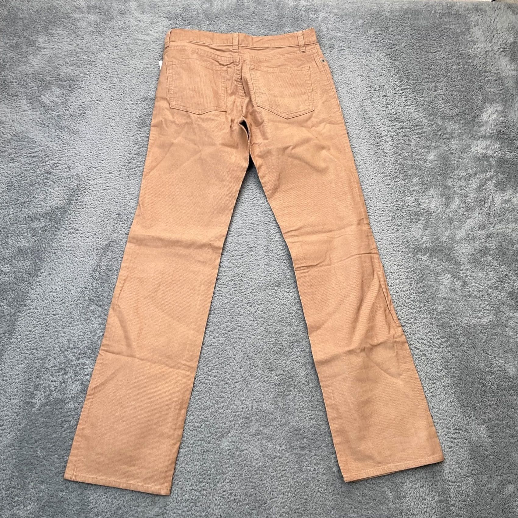 Gap Gap Pants Women 4 Brown Corduroy Straight Leg Cotton Logo Casual Classic Waterfall? Size 27" / US 4 / IT 40 - 2 Thumbnail