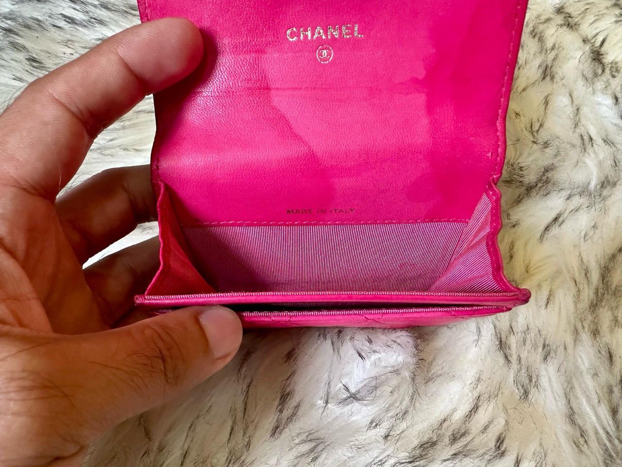 Chanel Authentic Chanel Quilted Lambskin Classic Flap Card Case Size ONE SIZE - 6 Thumbnail