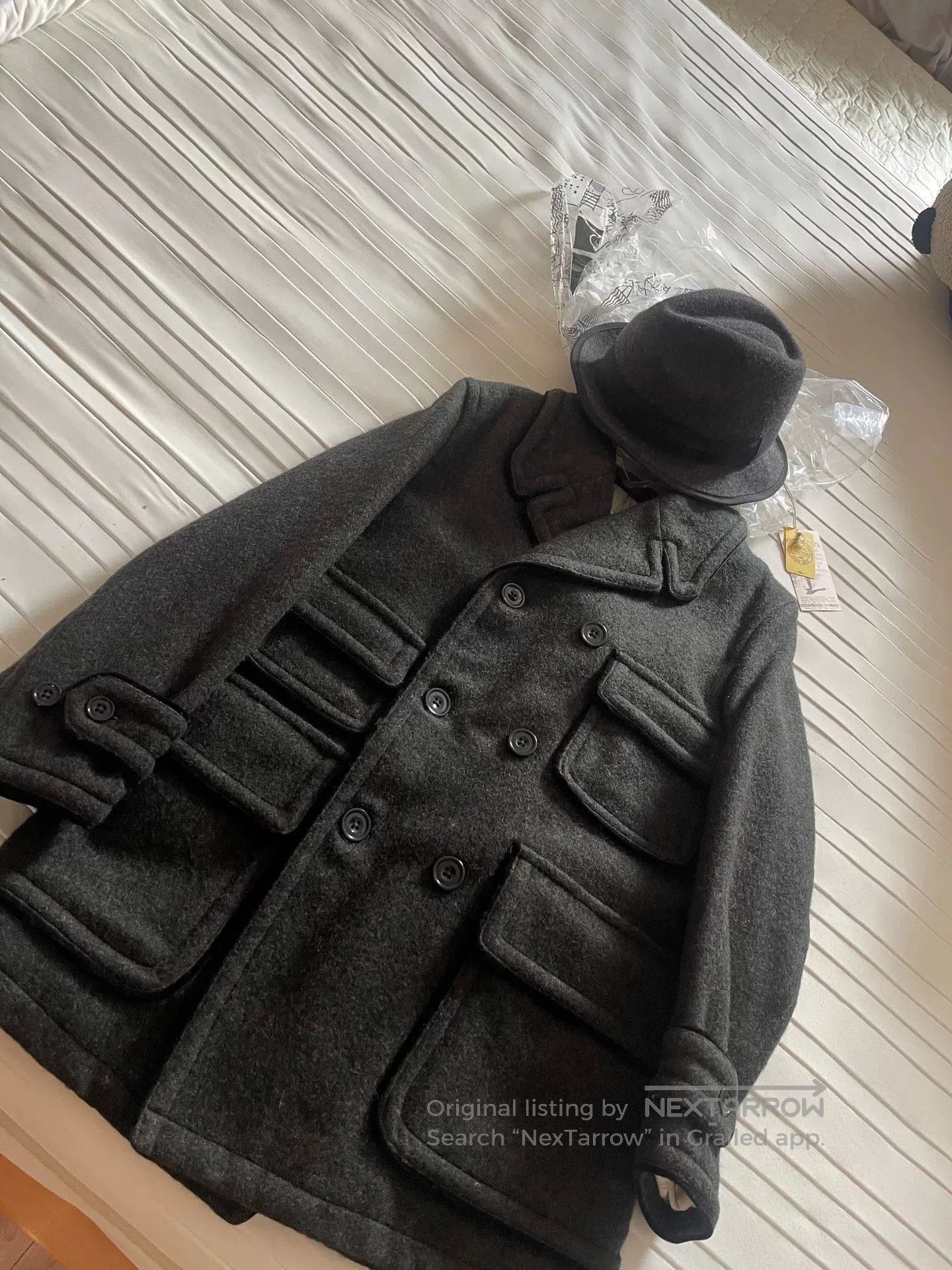 Freewheelers wool felt gentleman's hat. Size ONE SIZE - 5 Thumbnail
