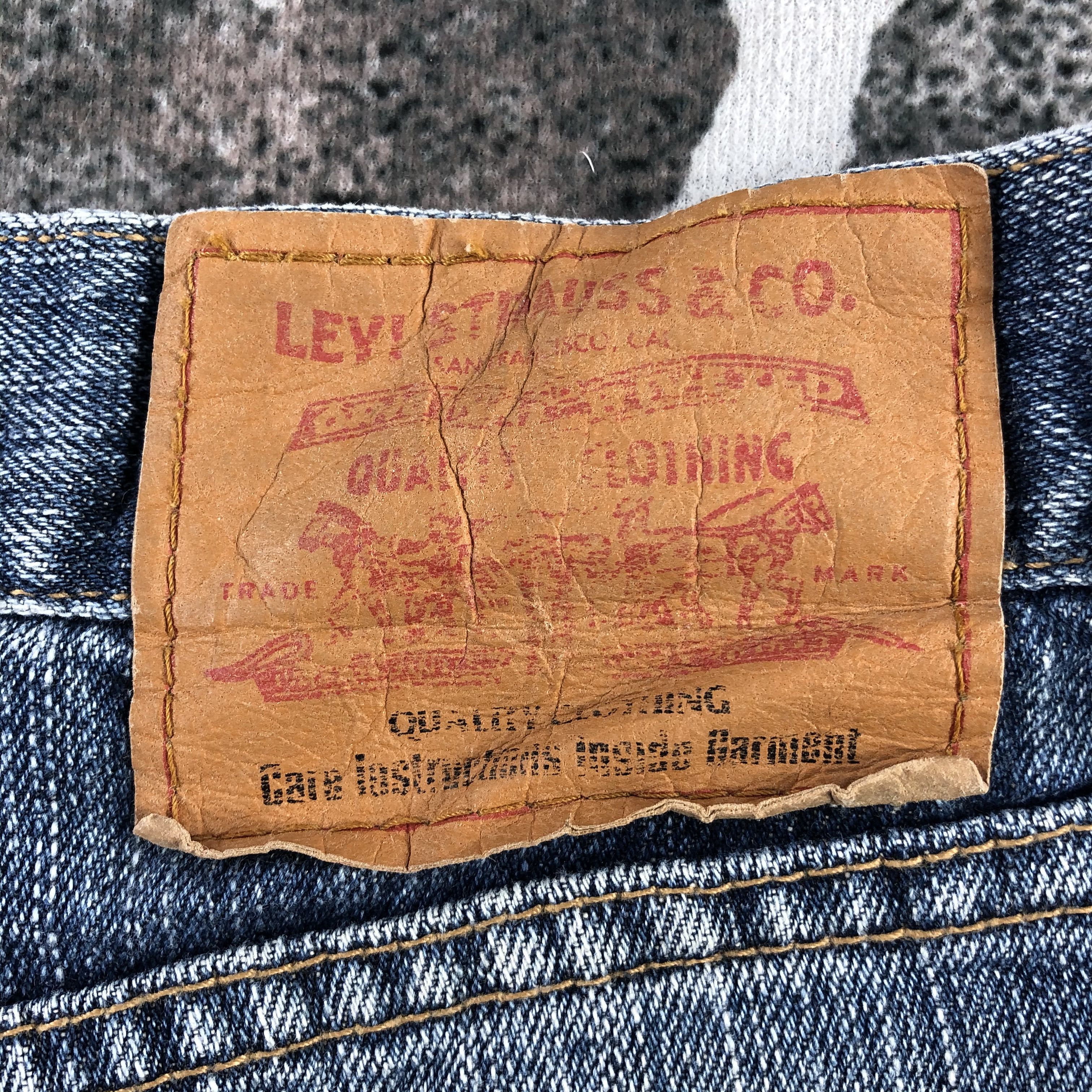 Levi's Vintage Levi's 533 Jeans DIstressed Denim KJ1458 Size US 33 - 5 Thumbnail