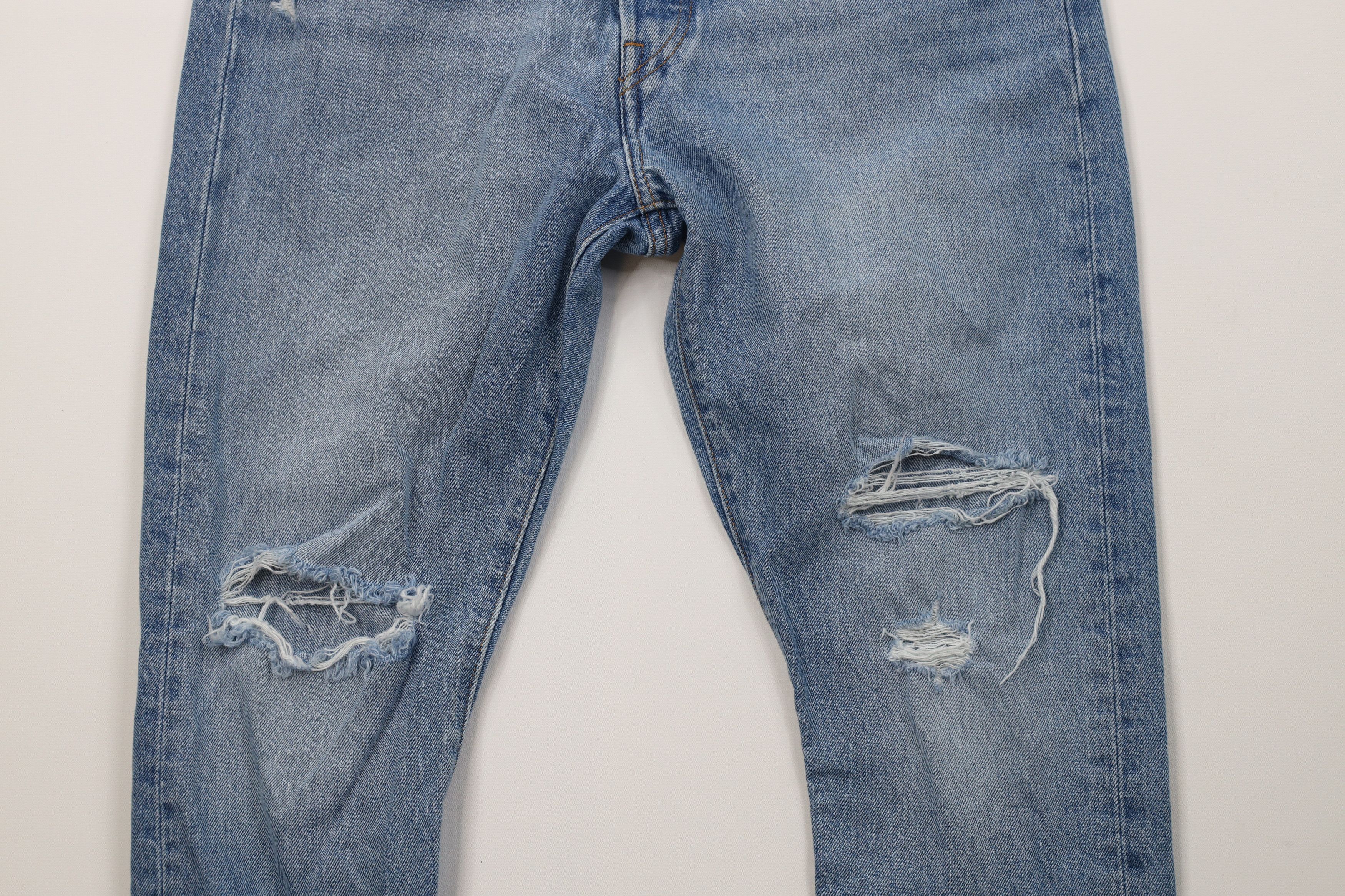 Levi's Vintage Y2K Levis 501xx Fly Original Fit Denim Jeans Cotton Size 32" / US 10 / IT 46 - 3 Thumbnail