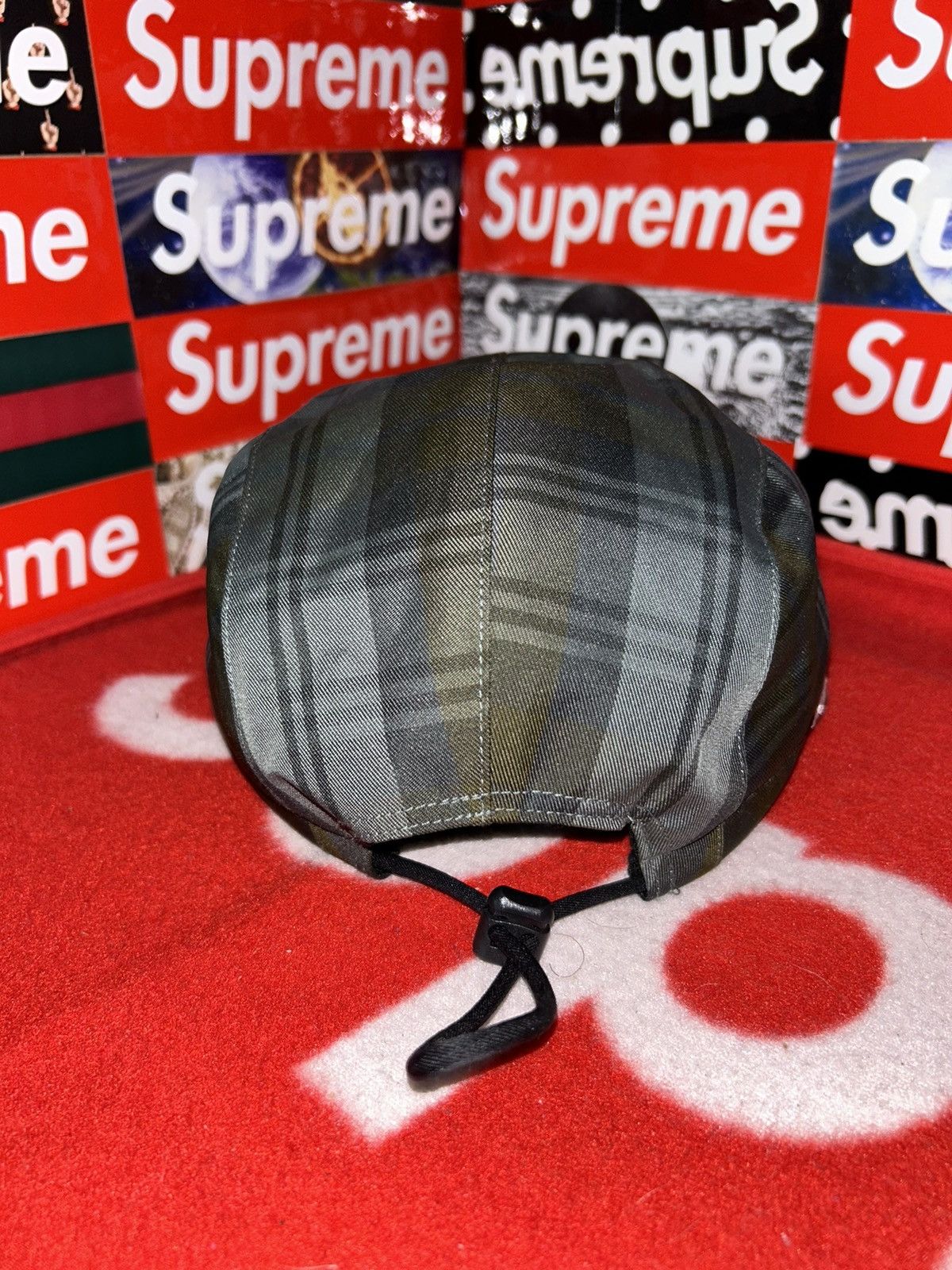 Supreme Supreme GORE-TEX Tech Camp Cap Olive Plaid FW21 NEW Size ONE SIZE - 4 Thumbnail