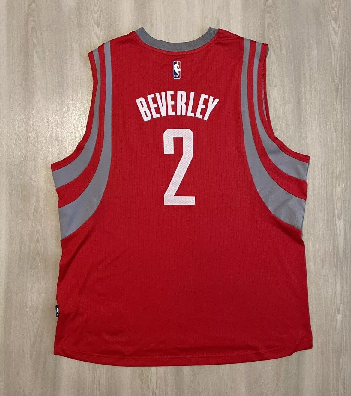 Adidas × NBA × Vintage Adidas Houston Rockets Patrick Beverley #2 NBA Size 2X Size US XXL / EU 58 / 5 - 5 Thumbnail