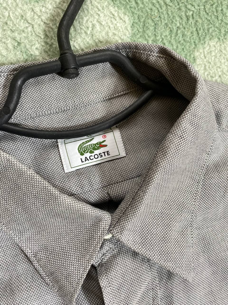 Lacoste × Vintage Vintage Lacoste Embroidered Logo Casual Shirt Size US XXL / EU 58 / 5 - 2 Thumbnail