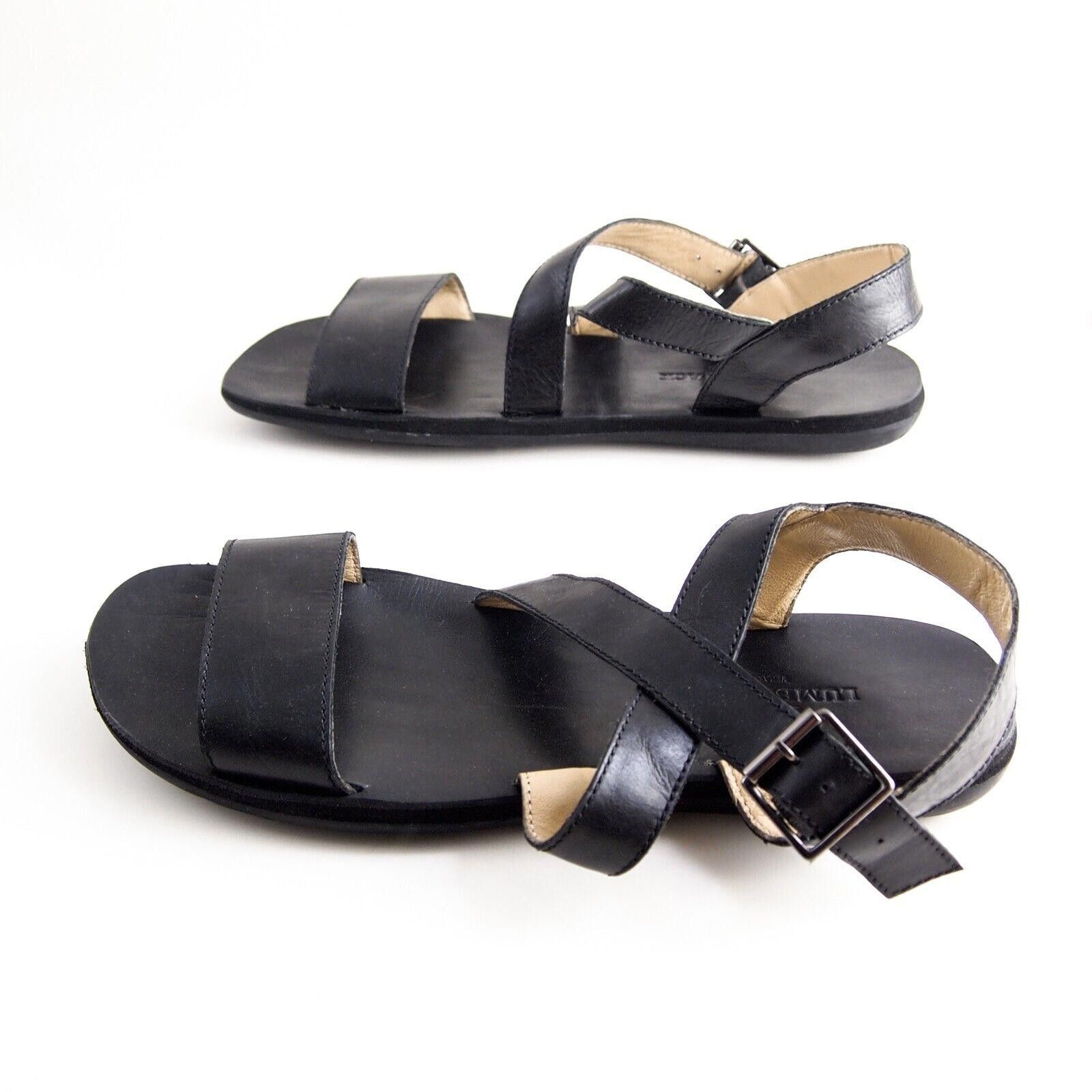 Designer Lumberjack Gladiator Strappy Sandals Black EU 45 US 12 Size US 12 / EU 45 - 3 Thumbnail
