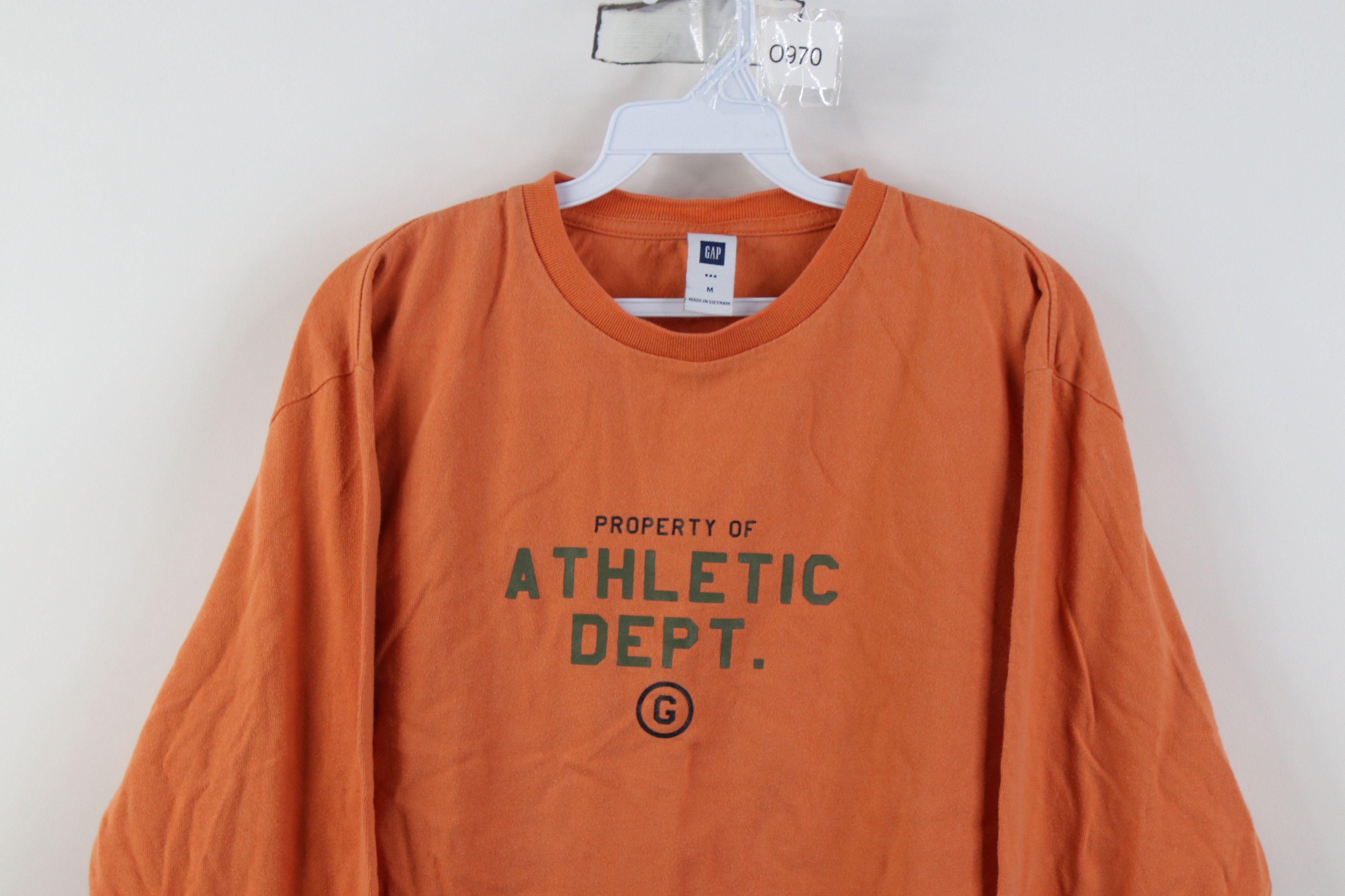 Gap Vintage Y2K 2004 Gap Athletic Dept Long Sleeve T-Shirt Size US M / EU 48-50 / 2 - 2 Thumbnail