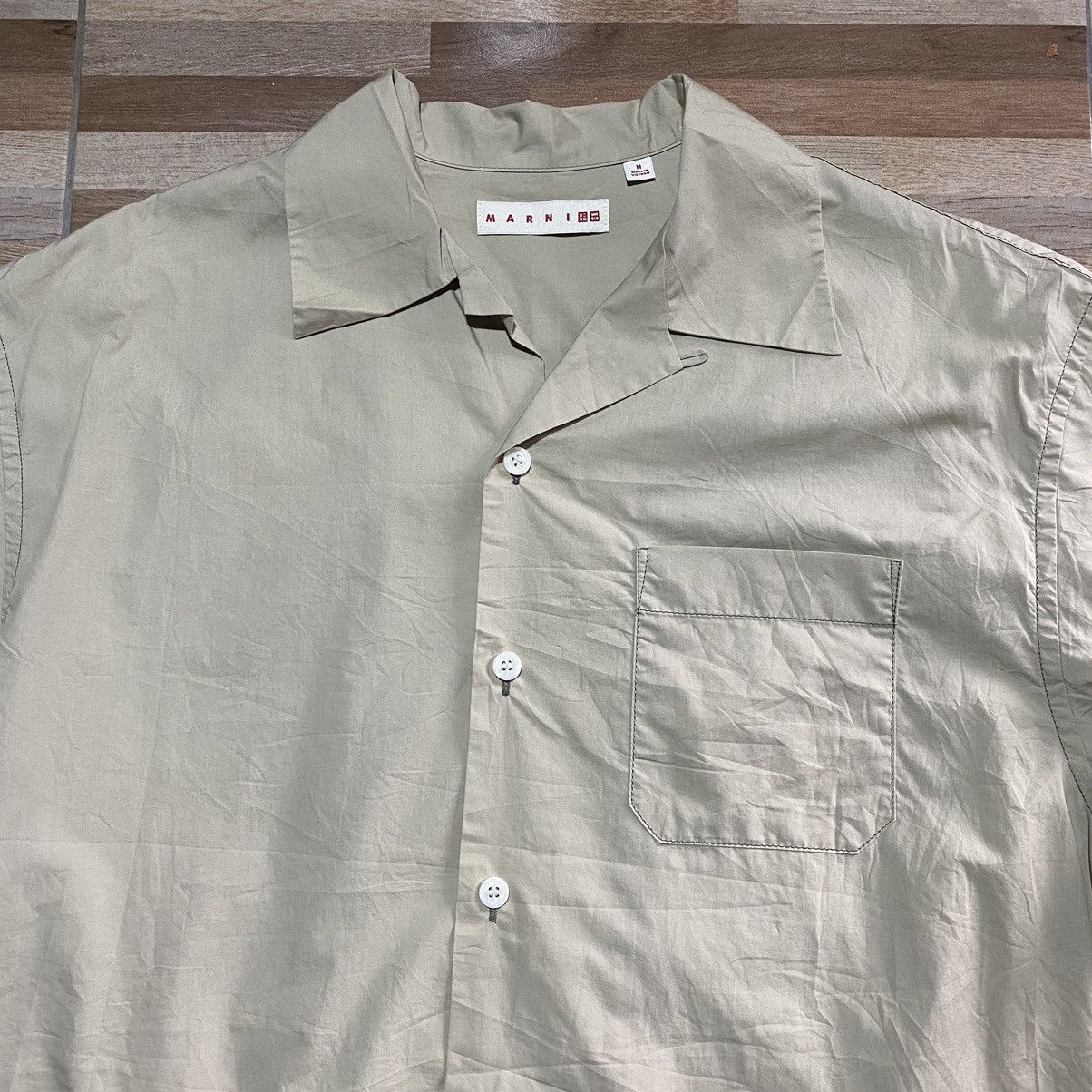 Marni × Uniqlo Uniqlo x Marni Open Collar Shirt Size US M / EU 48-50 / 2 - 2 Thumbnail