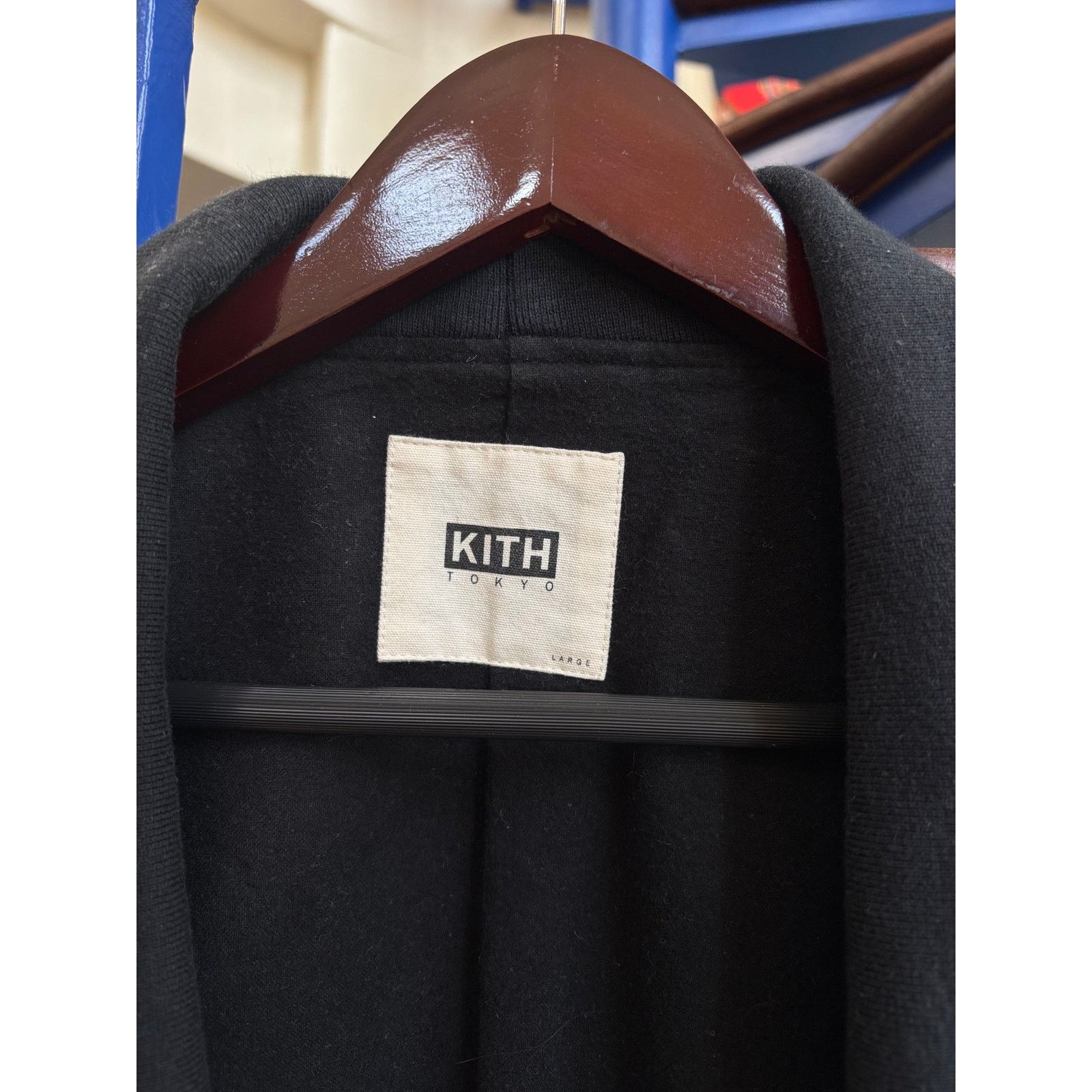 Kith Kith Tokyo Black Tie-Front Jacket Size L Size US L / EU 52-54 / 3 - 4 Thumbnail