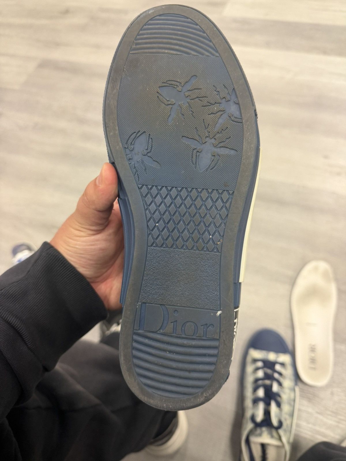 Dior Dior B23 Low Oblique Blue Size US 7 / EU 40 - 10 Thumbnail