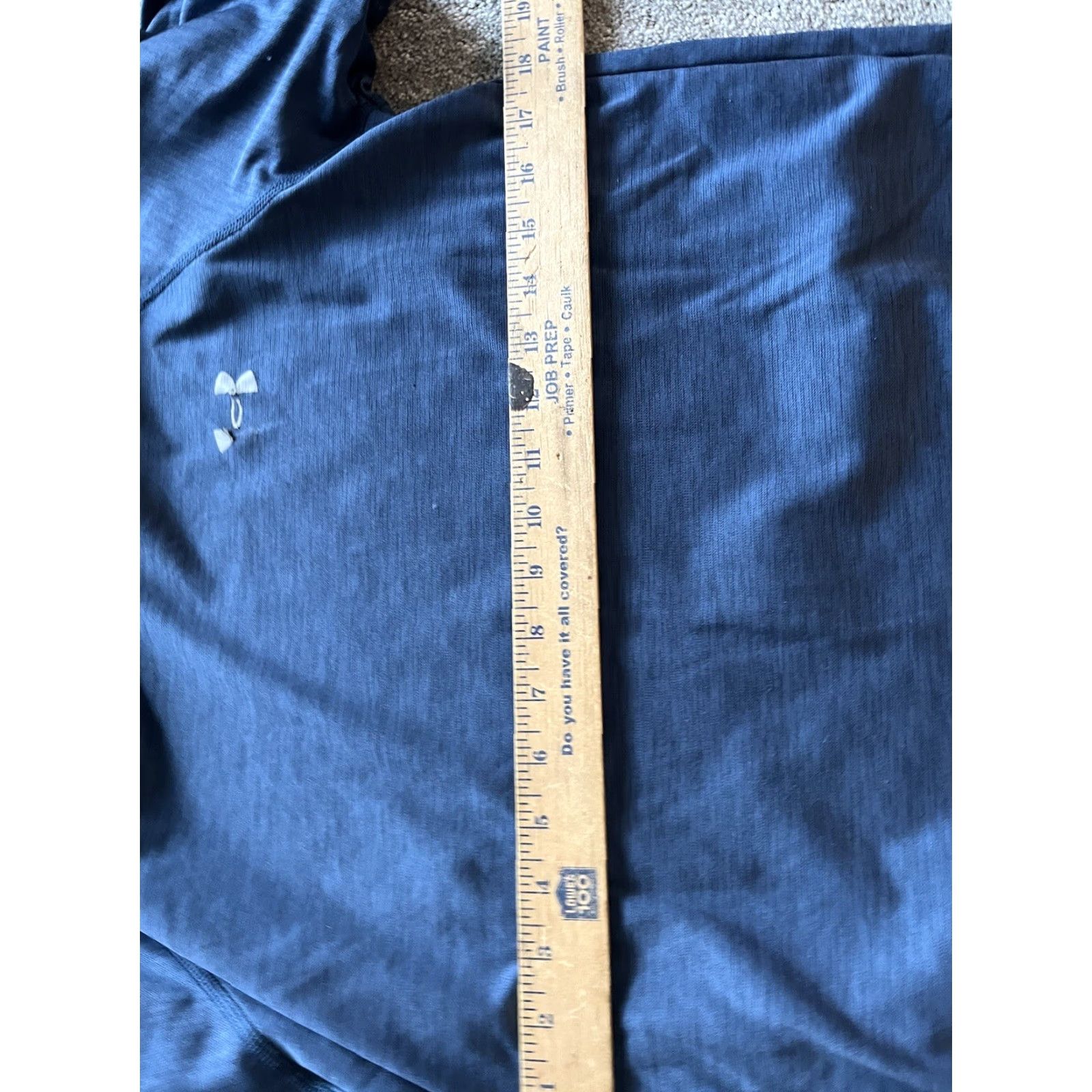 Under Armour VINTAGE Under Armour T-Shirt Shirt Men's Small Short Sleeve Loose Heatgear Crew Neck Blue Logo Graphic 2010s Mens Size US S / EU 44-46 / 1 - 6 Thumbnail