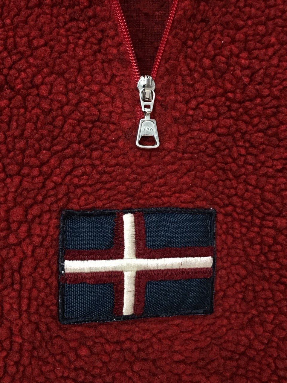 Napapijri Vintage Napapijri Fleece Pullover Sweater Size L / US 10 / IT 46 - 5 Thumbnail