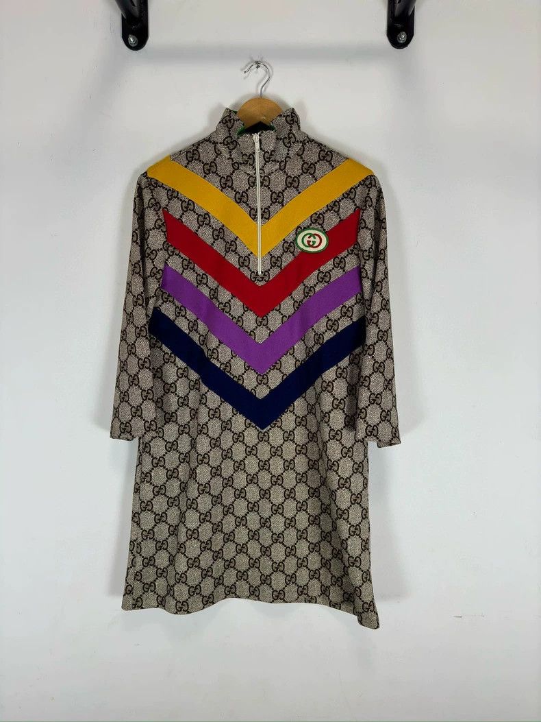 Gucci Gucci Colorful Printed Dress-dmc Size XS / US 0-2 / IT 36-38 - 1 Thumbnail