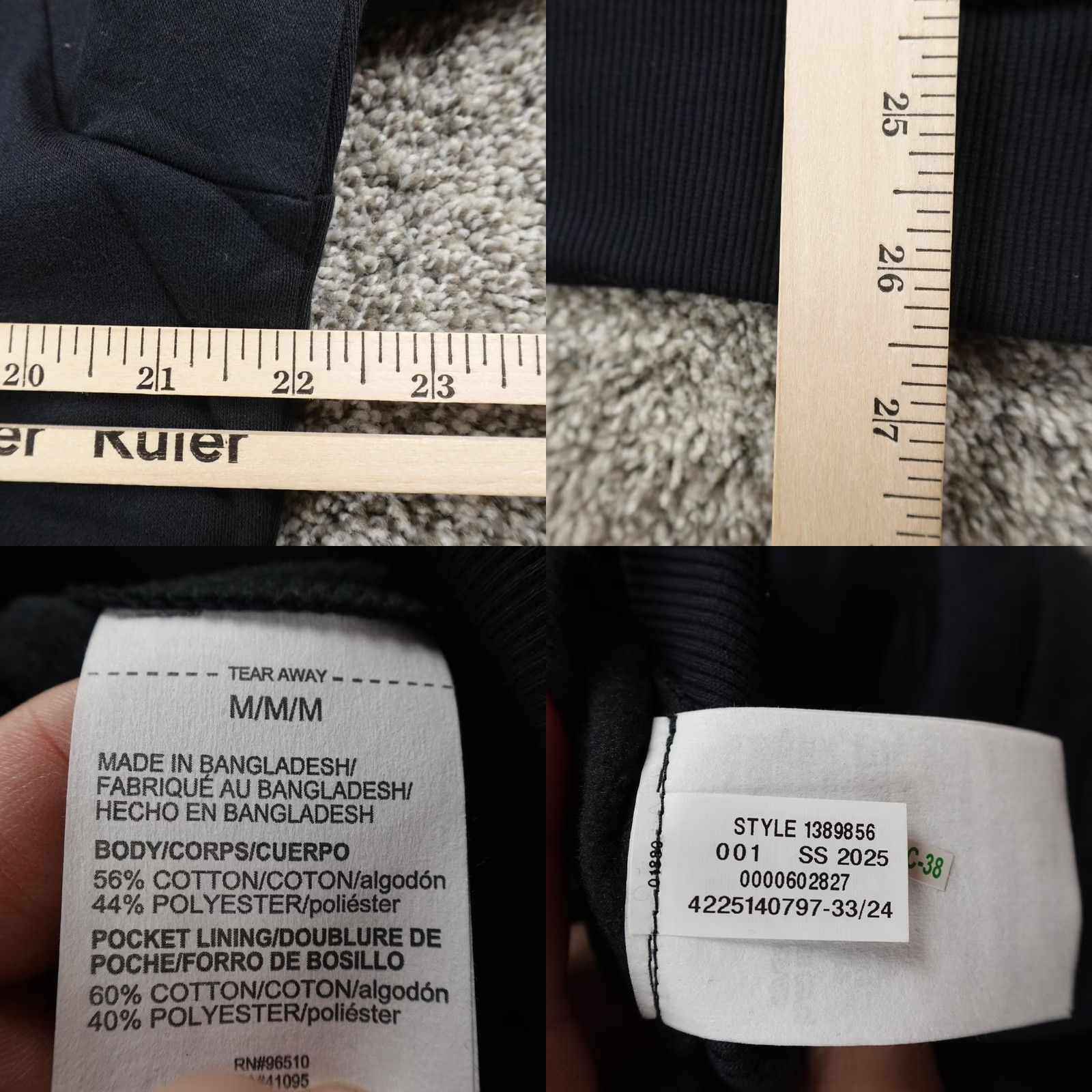 Under Armour VINTAGE? No. Under Armour Hoodie Mens M Black Project Rock Pullover Fleece Sweatshirt Gym Shirt Size US M / EU 48-50 / 2 - 8 Thumbnail