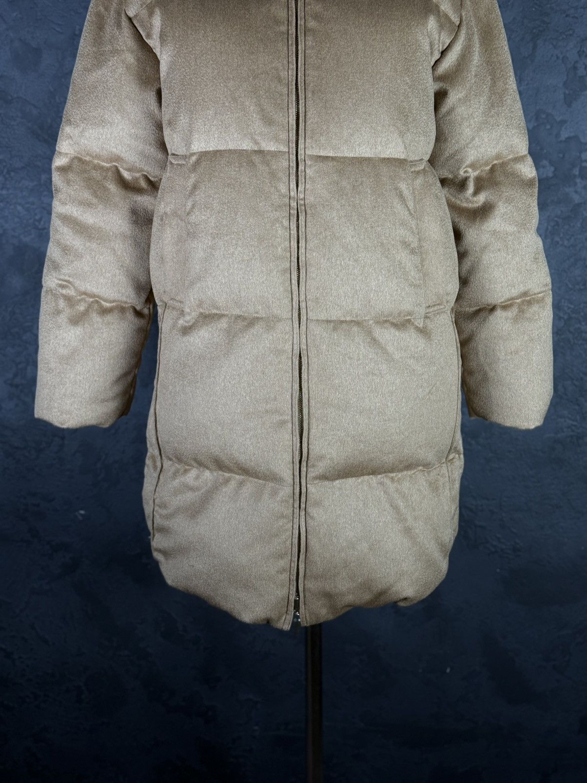 Max Mara RRP 998 € Max Mara The Cube Camel Reversible Down Jacket Size M / US 6-8 / IT 42-44 - 4 Thumbnail
