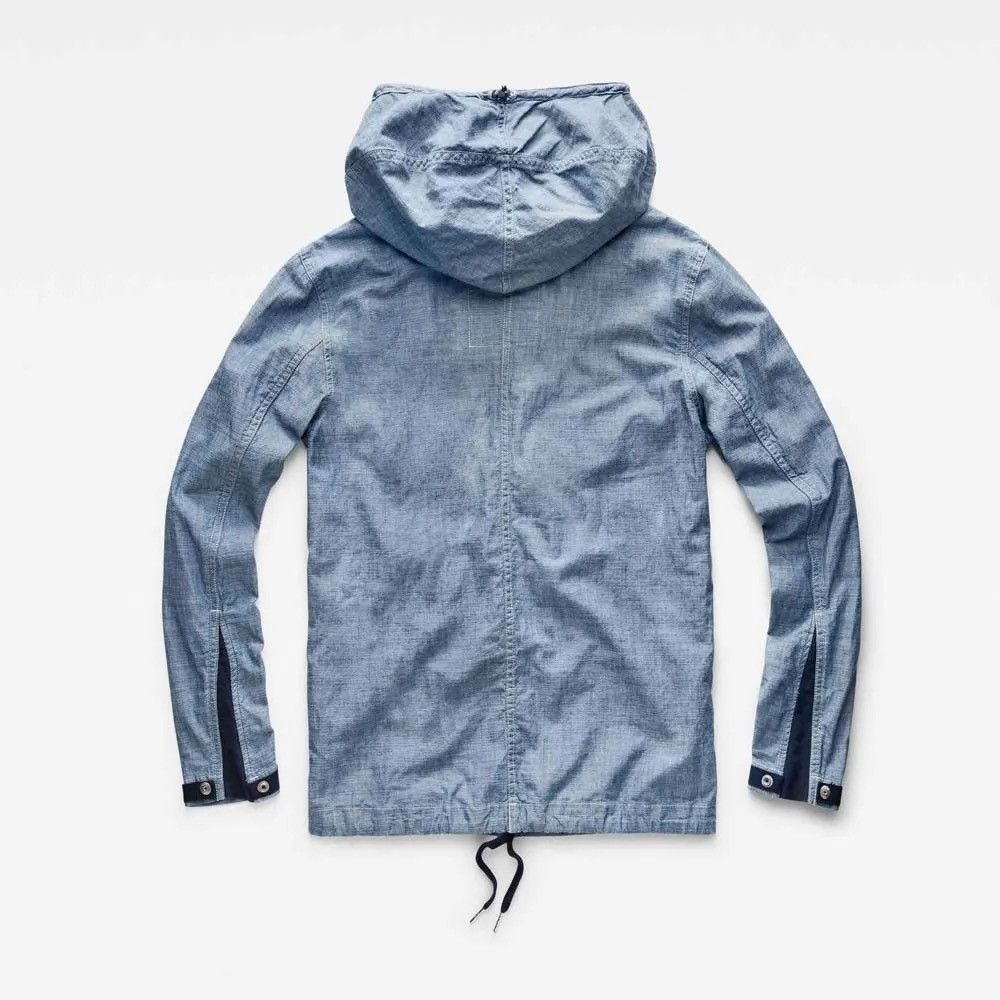 G-Star G-Star Chambray Pw Hooded Anorak Jacket Size US S / EU 44-46 / 1 - 4 Thumbnail