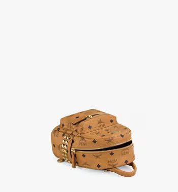 MCM o1mt1gz0125 Size: OS / Studded Backpack in Brown/Black Size ONE SIZE - 4 Thumbnail