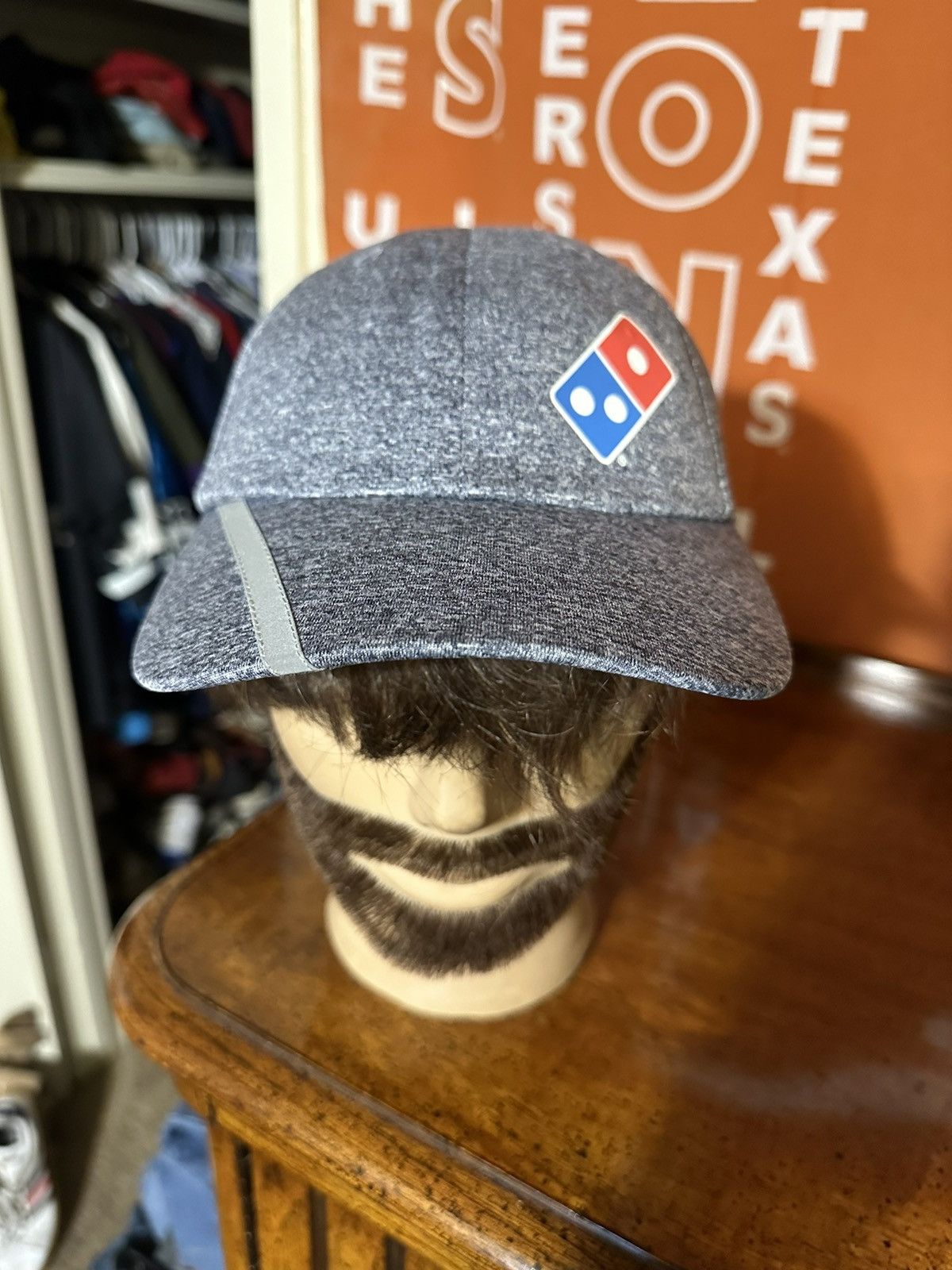 Nike × Vintage Vintage dominos pizza “crew worker” hat 00s Size ONE SIZE - 3 Thumbnail