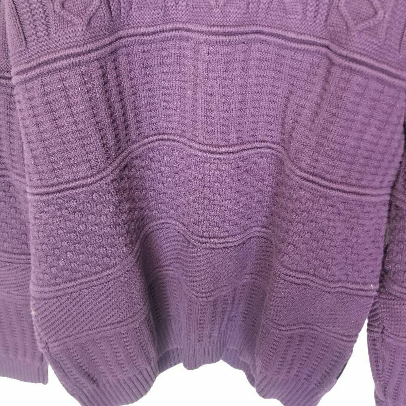 Ted Baker Ted Baker Mens Fisherman Sweater Cable Knit Coastal Preppy Size US L / EU 52-54 / 3 - 4 Thumbnail
