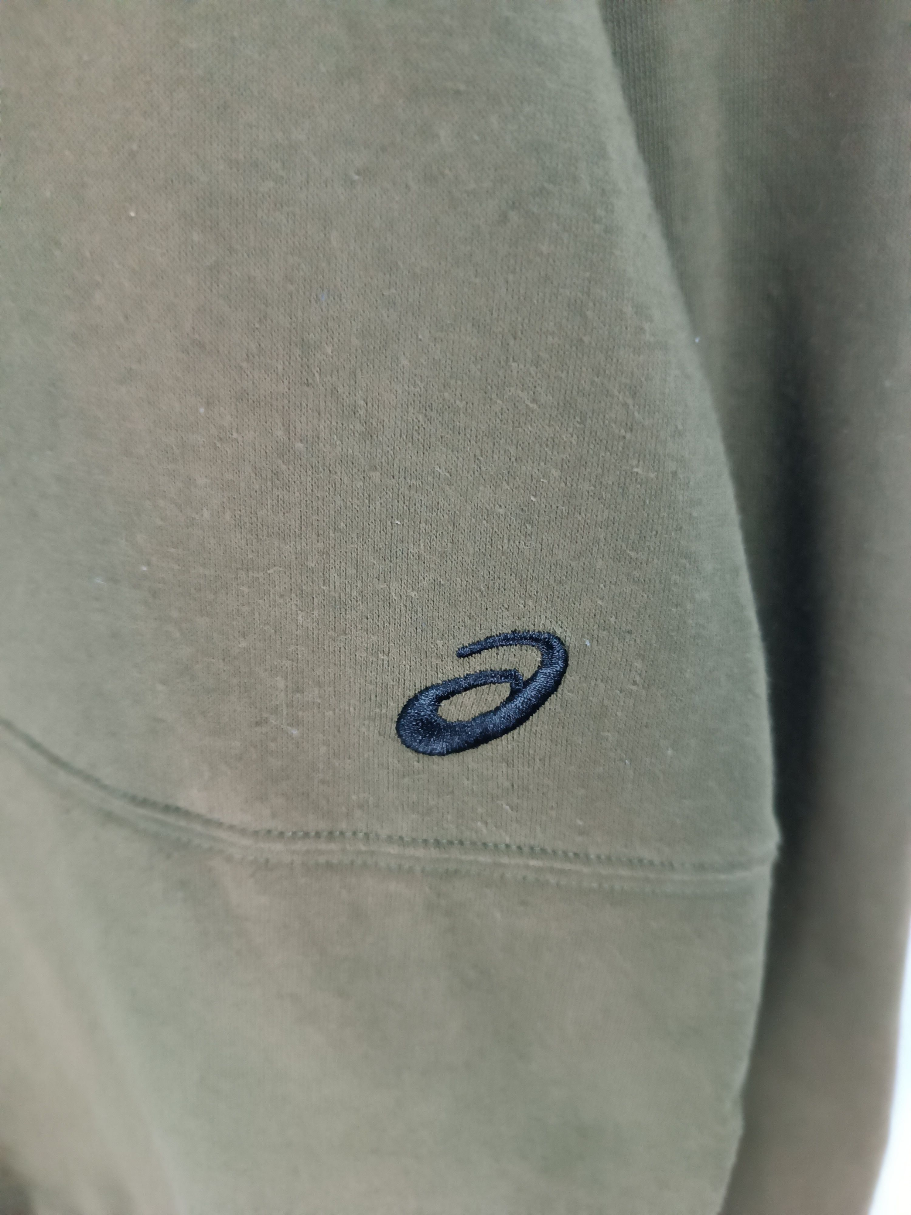 Asics VINTAGE ASICS HOODIES Y2K GORPCORE GOTH RARE Size US L / EU 52-54 / 3 - 7 Thumbnail