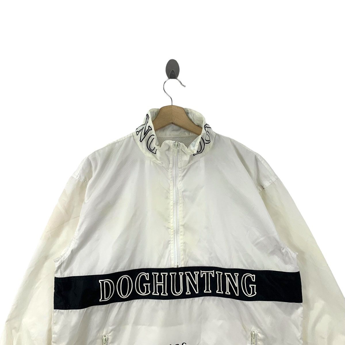 Vintage Vintage DOG HUNTING Sport Club Half Zipper Anorak Jacket Size US XL / EU 56 / 4 - 4 Thumbnail