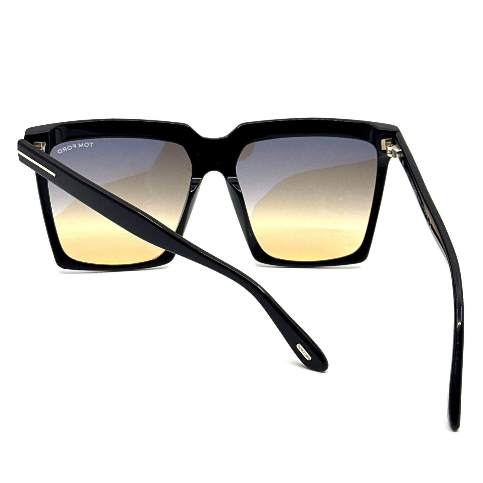 Tom Ford New, TOM FORD Sabrina-02 Sunglasses TF764 01B Authentic Size ONE SIZE - 14 Thumbnail