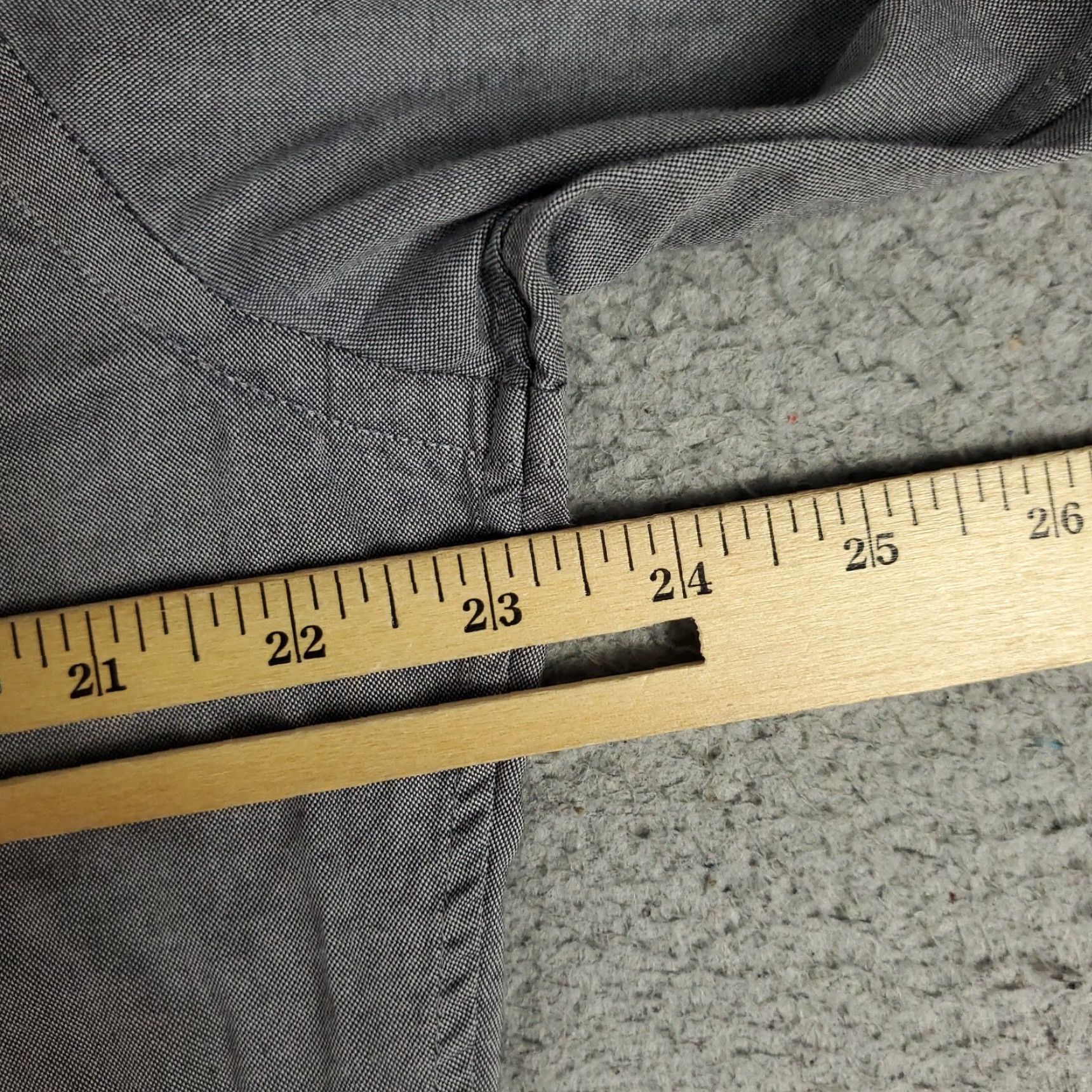 Vintage VINTAGE Teddy Stratford Shirt Mens Size 4 Long Sleeve Button Up Cotton Gray Business Casual Formal Modern Size US S / EU 44-46 / 1 - 6 Thumbnail