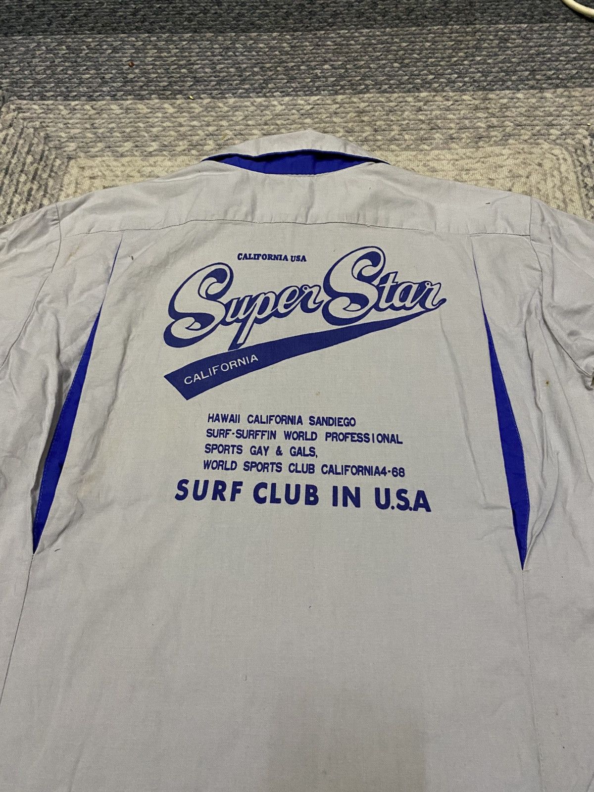 Surfside Supply Co. Vintage 90s Surf Side Super Star Rockabilly Bowling Shirt Size US M / EU 48-50 / 2 - 4 Thumbnail