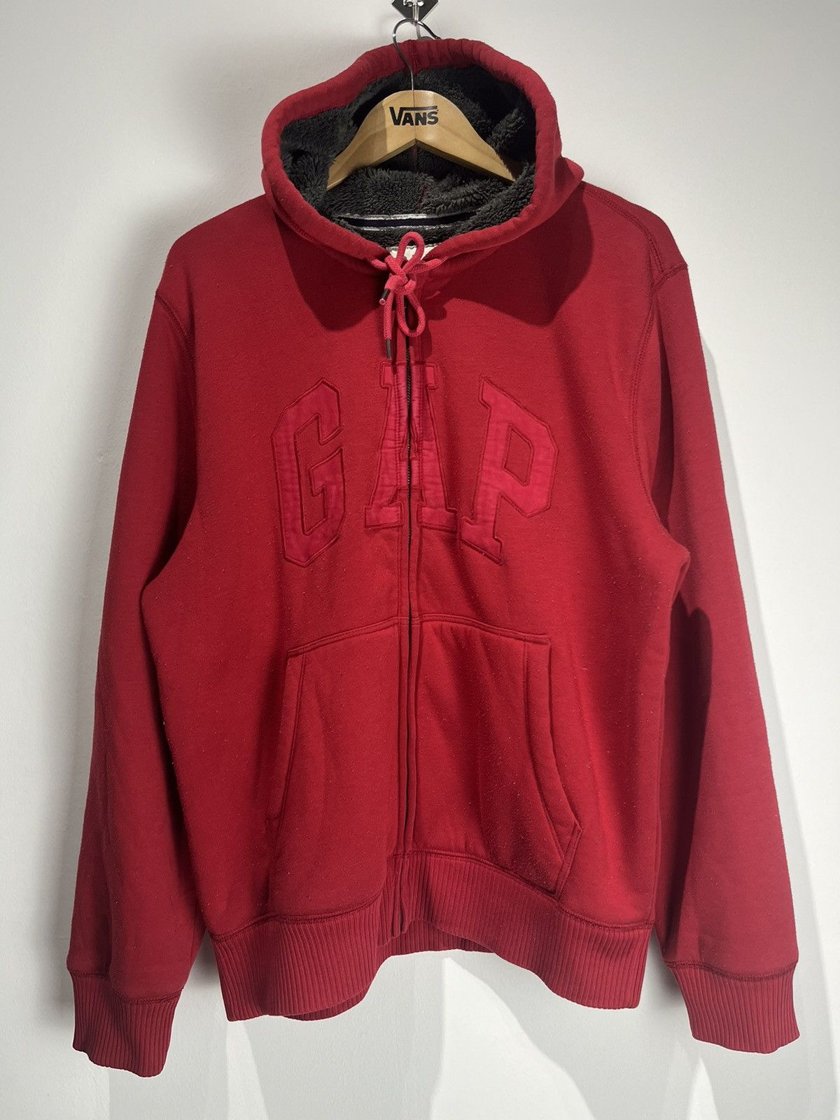 Gap × Yeezy Vintage Gap Sherpa Hoodie Zipper Size US XL / EU 56 / 4 - 2 Thumbnail