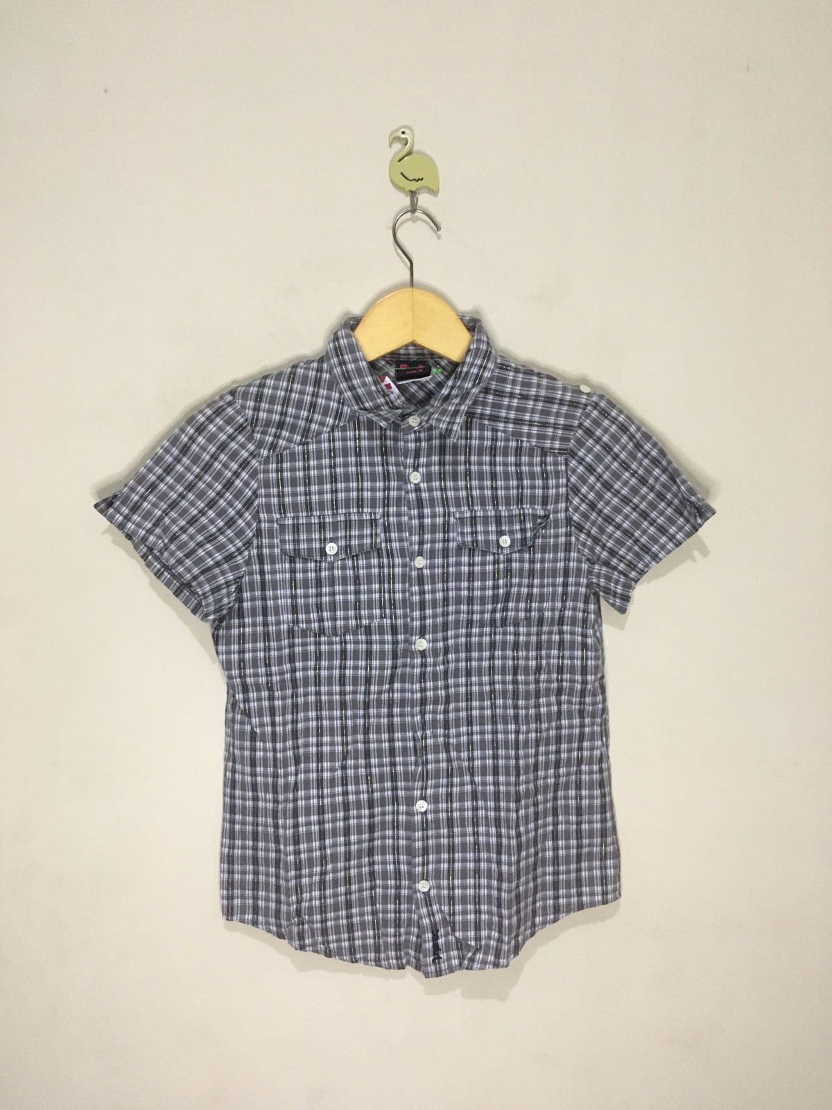 Hysteric Glamour Vintage X-Girl Plaid Shirt Size XXS / US 00 / IT 34 - 1 Thumbnail