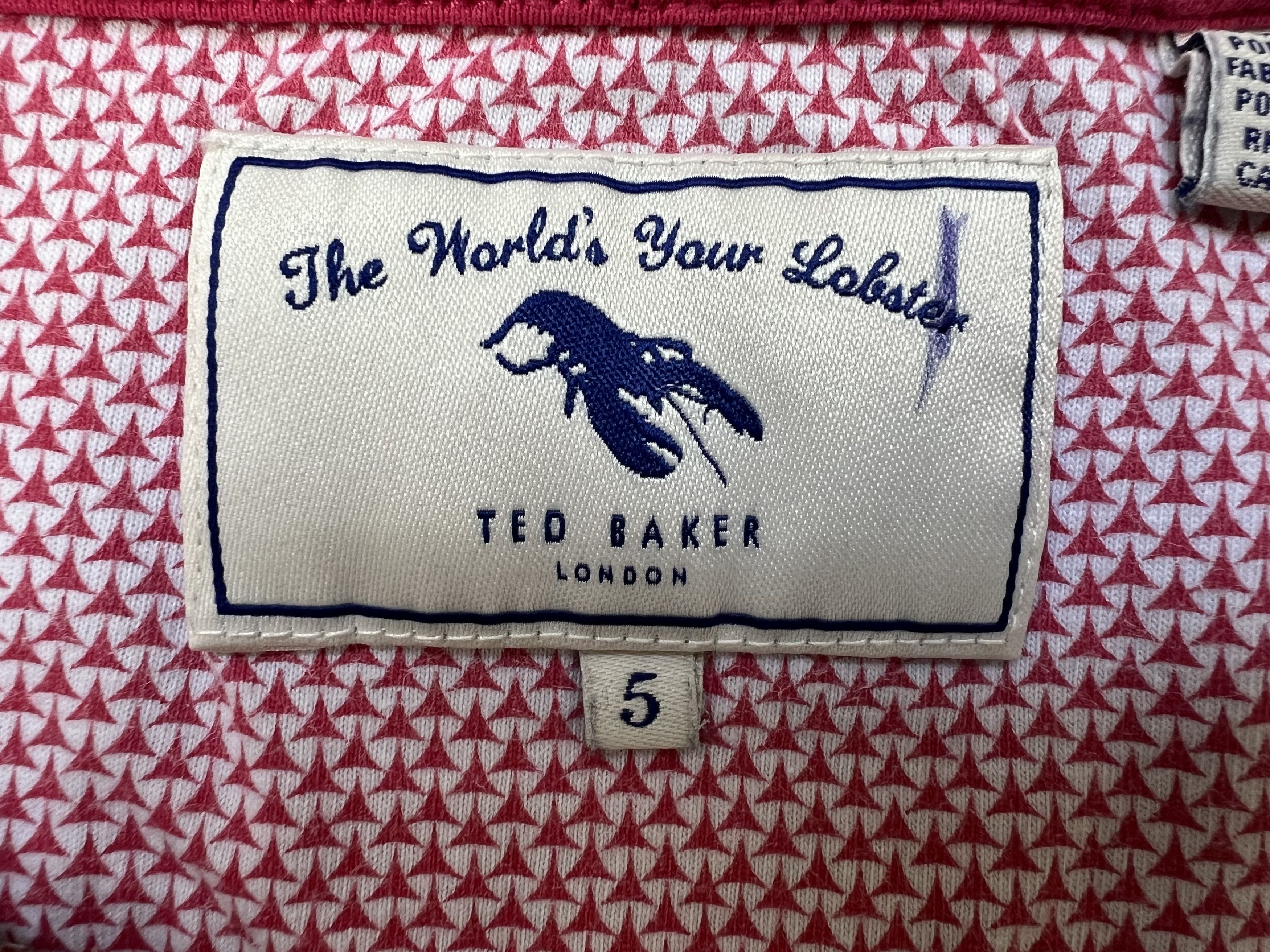 Ted Baker Ted Baker London Angelfish Graphic Print T-Shirt Size US M / EU 48-50 / 2 - 8 Thumbnail