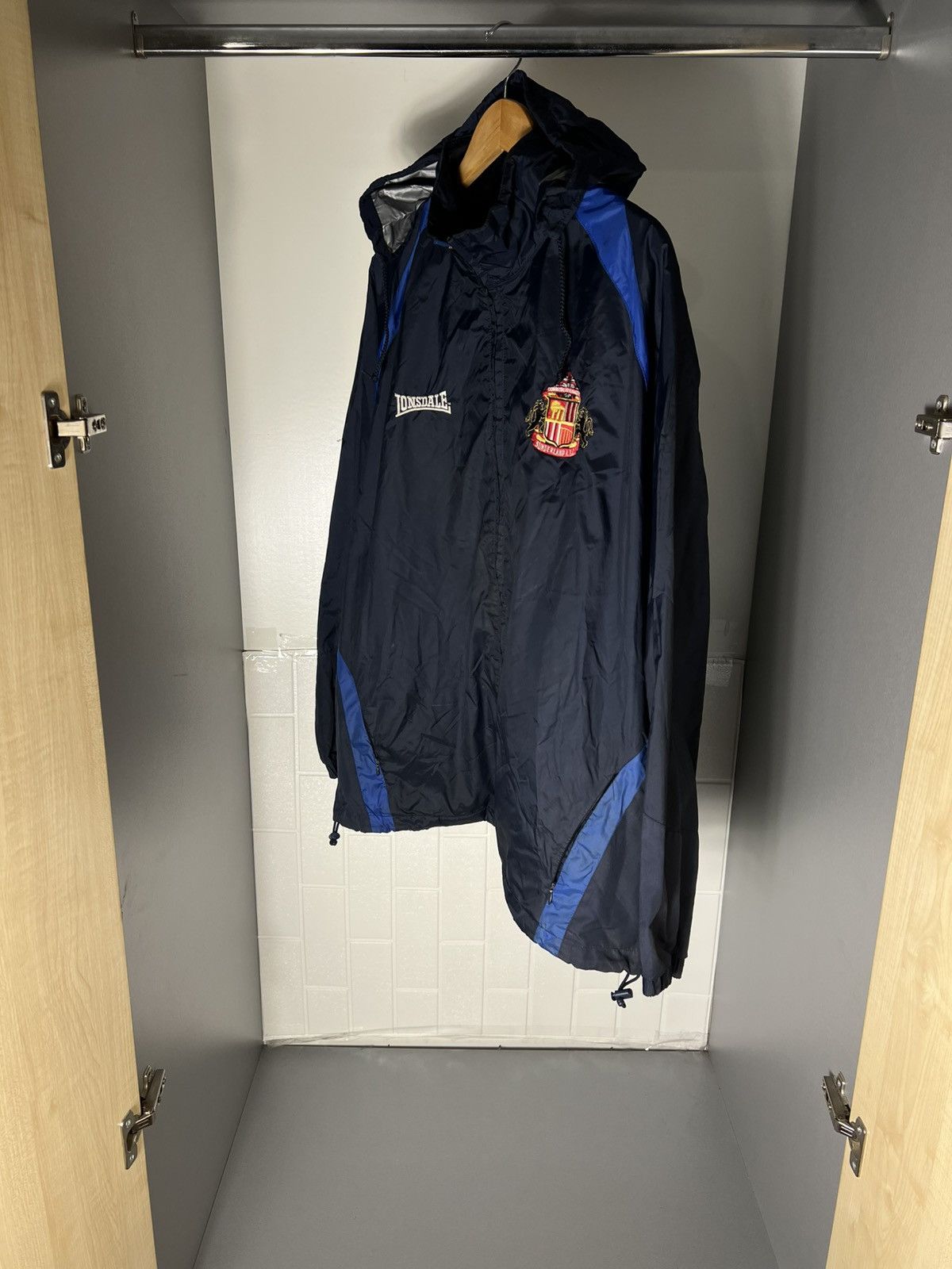 Lonsdale VINTAGE LONSDALE FC SUNDERLAND ENGLAN SOCCER JACKET Y2K 90s Size US XXL / EU 58 / 5 - 10 Thumbnail